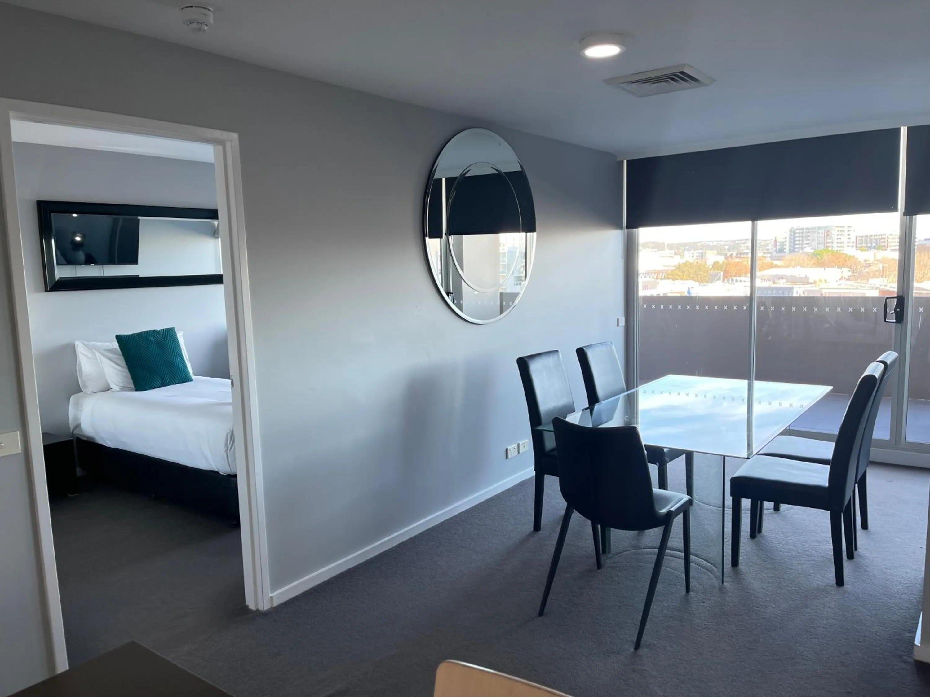 Bed in Honeysuckle Executive Apartments