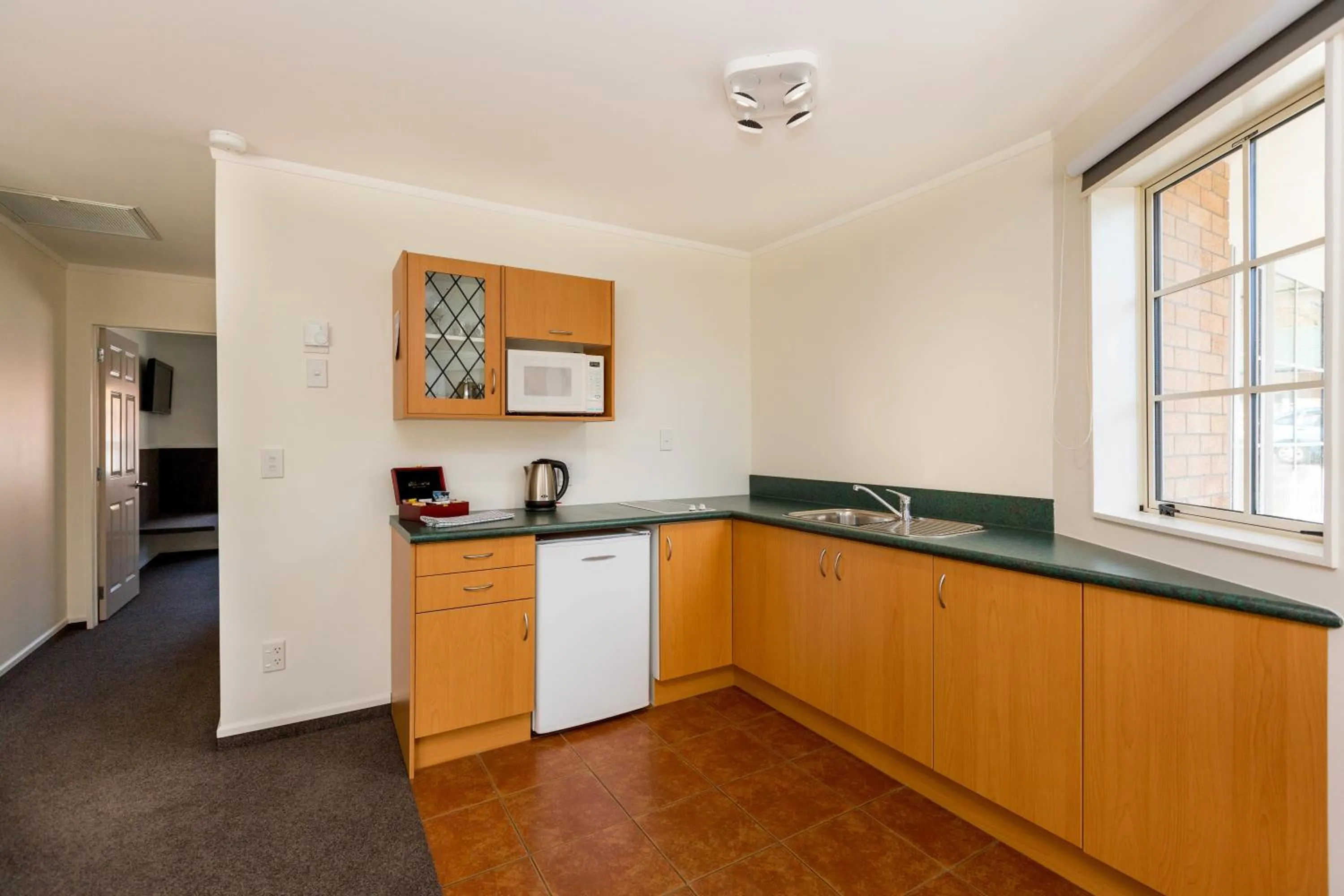 Living room in Aspen Court Motel Taihape