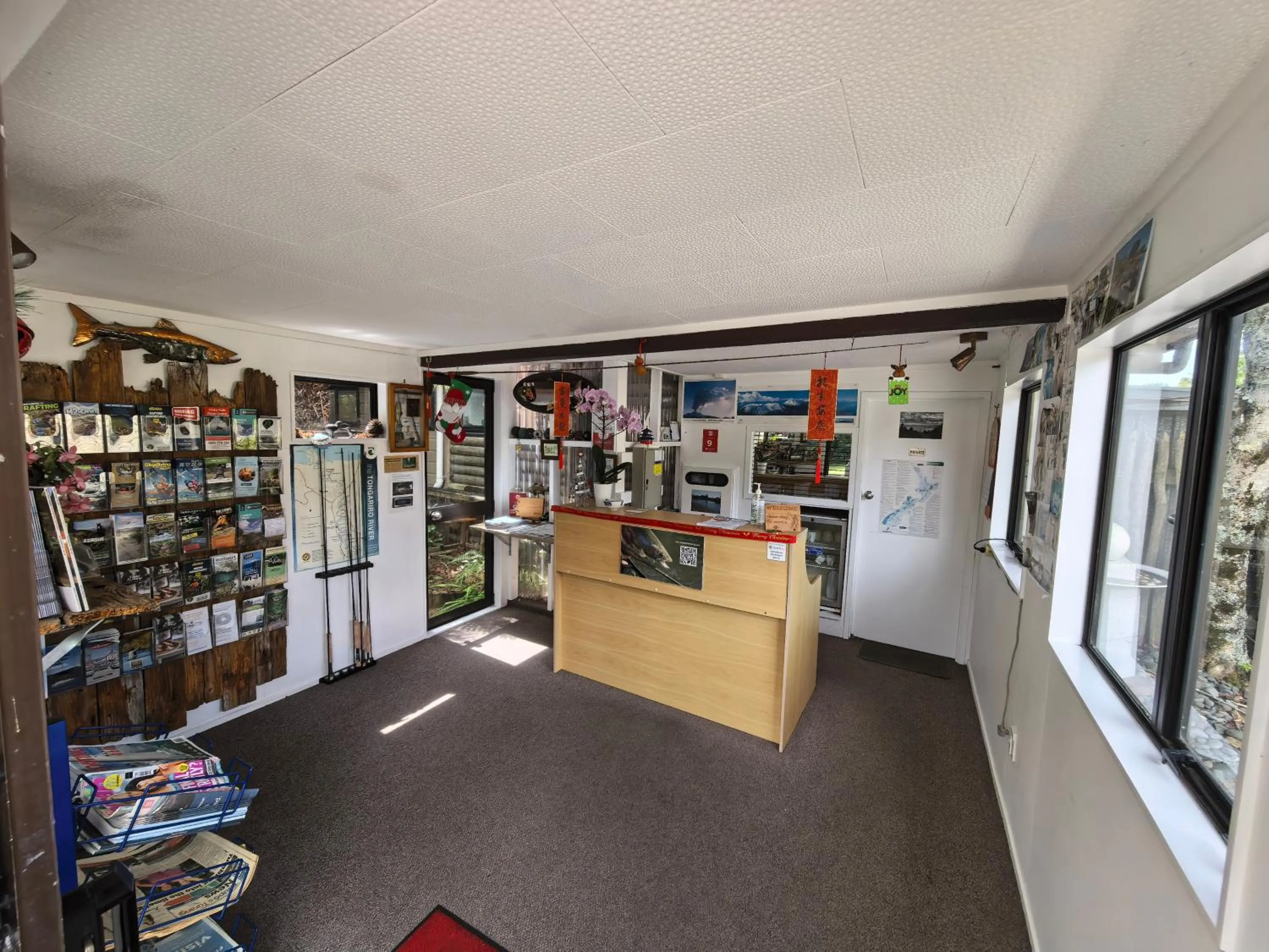 Lobby or reception in Judges Pool Motel Turangi