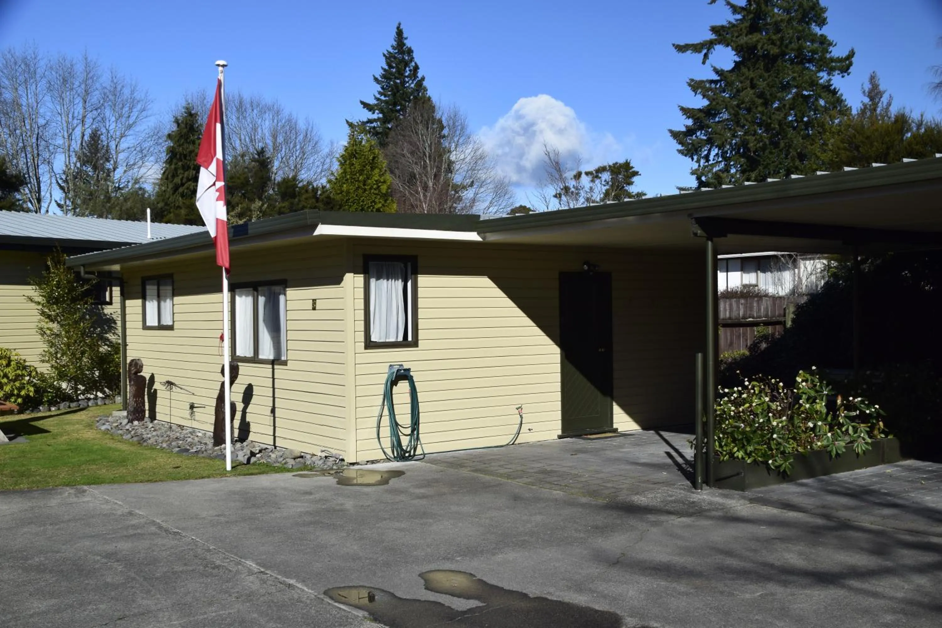 Facade/entrance in Judges Pool Motel Turangi