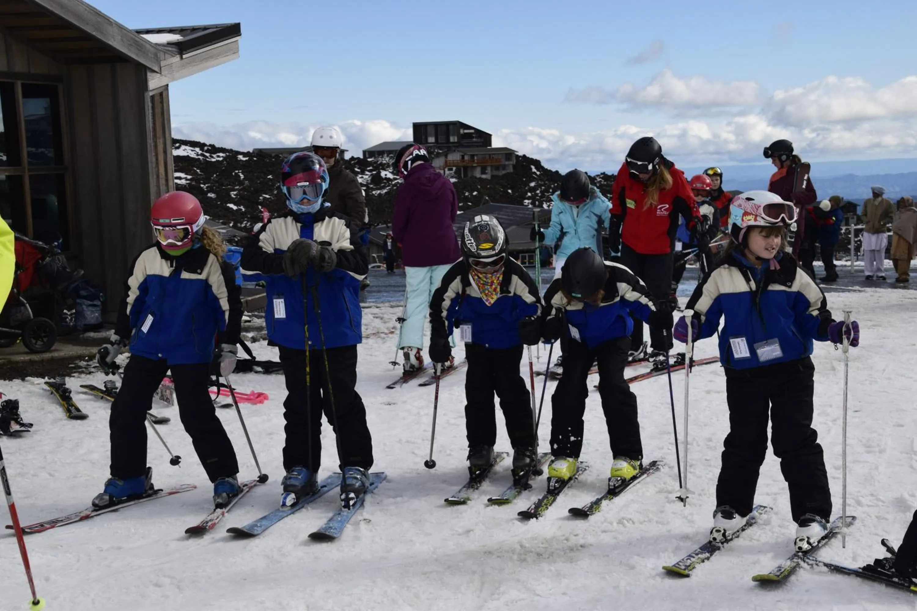 Ski School in Judges Pool Motel Turangi