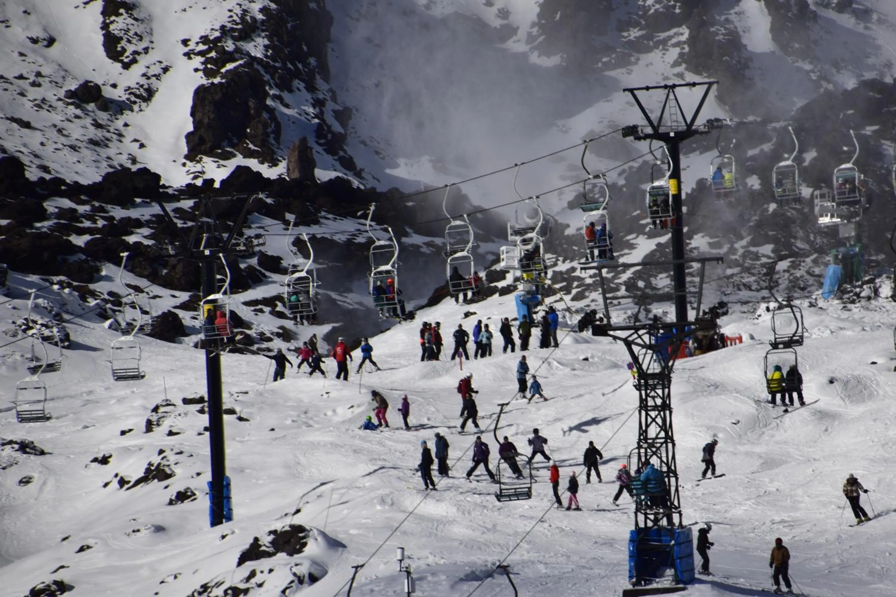 Skiing in Judges Pool Motel Turangi