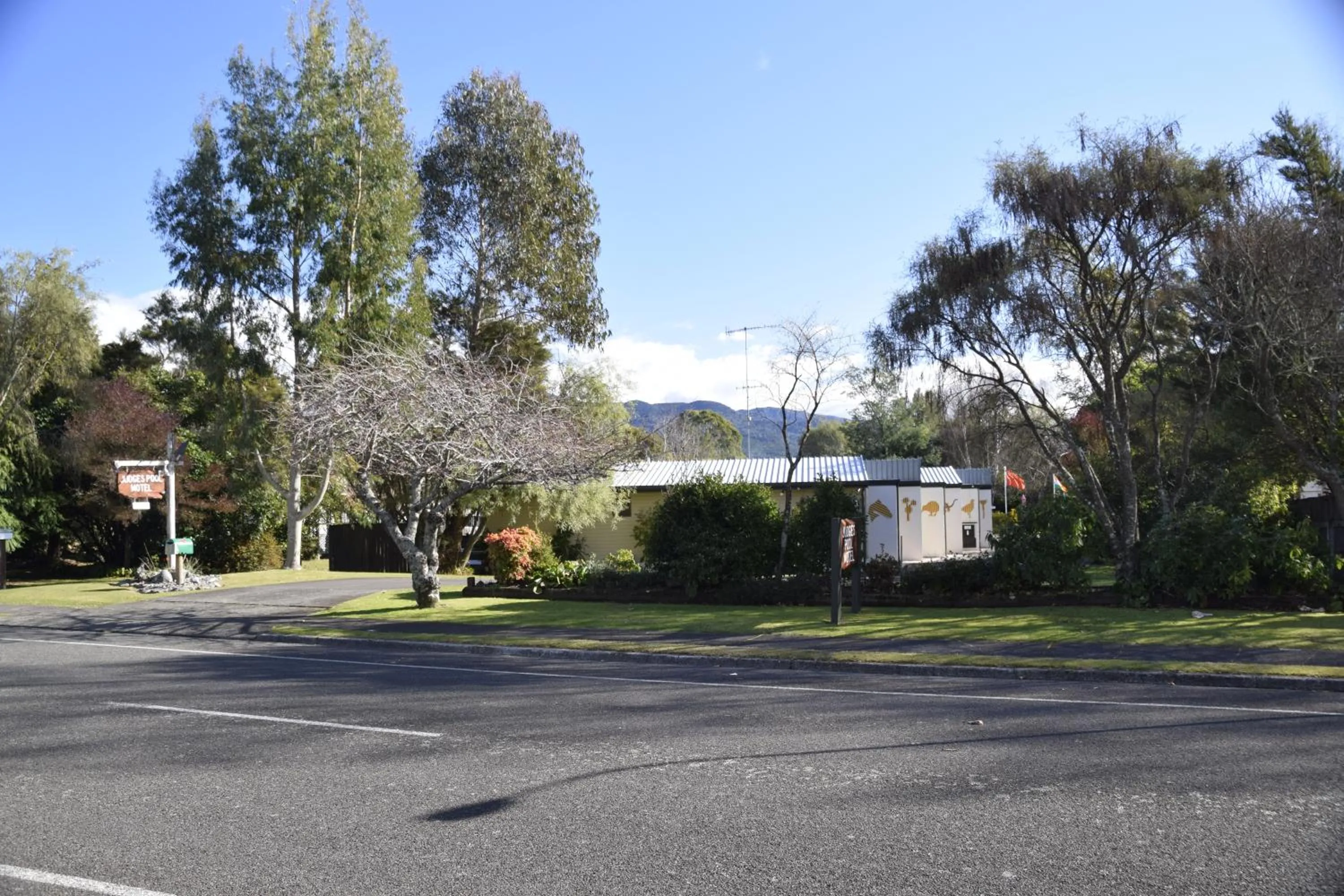Facade/entrance in Judges Pool Motel Turangi