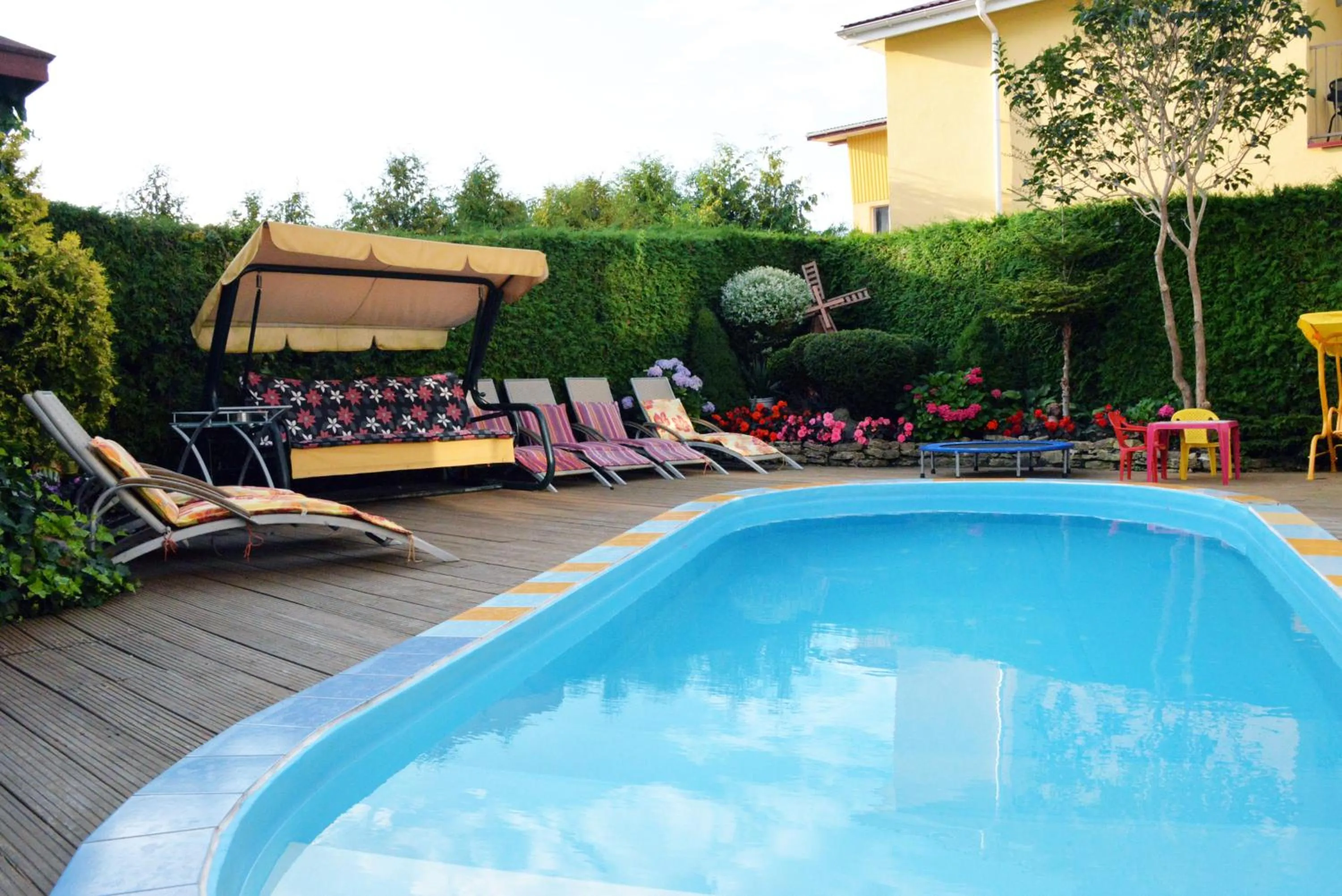 Swimming pool in Po Kastonu & SPA