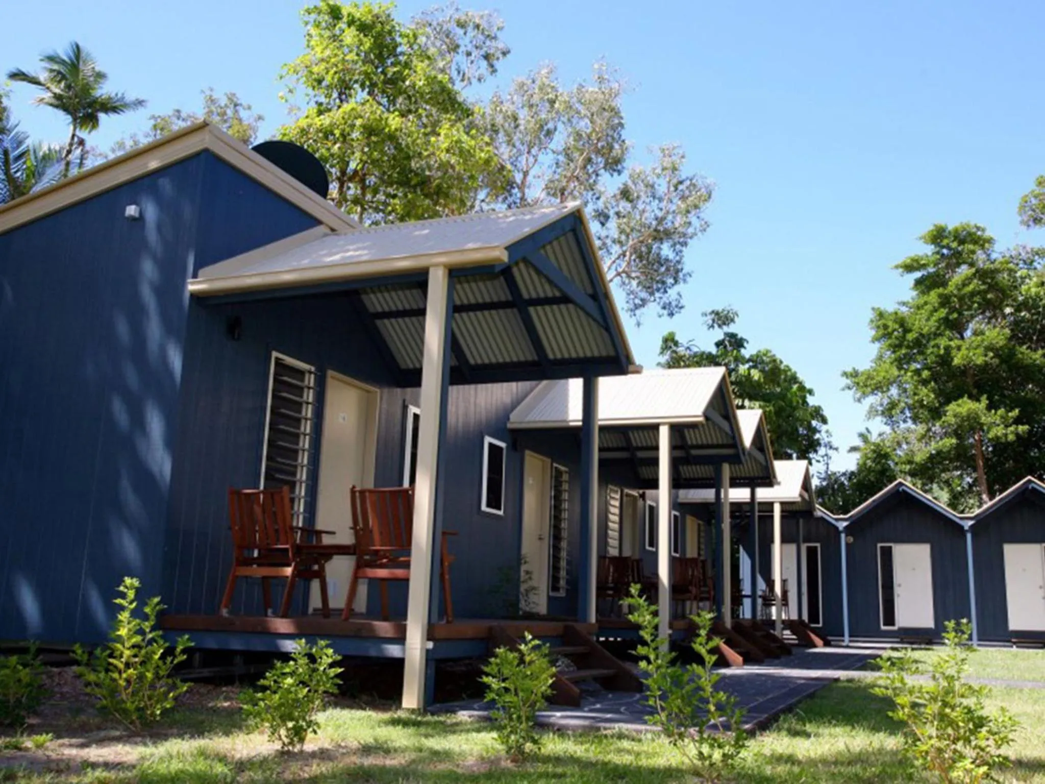 Patio in NRMA Cairns Holiday Park