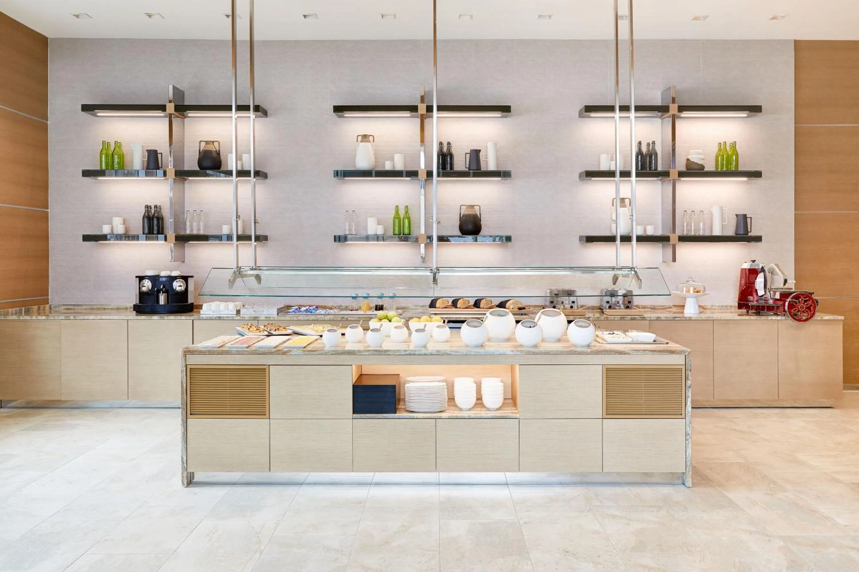 Kitchen or kitchenette in AC Hotel by Marriott Oklahoma City Bricktown