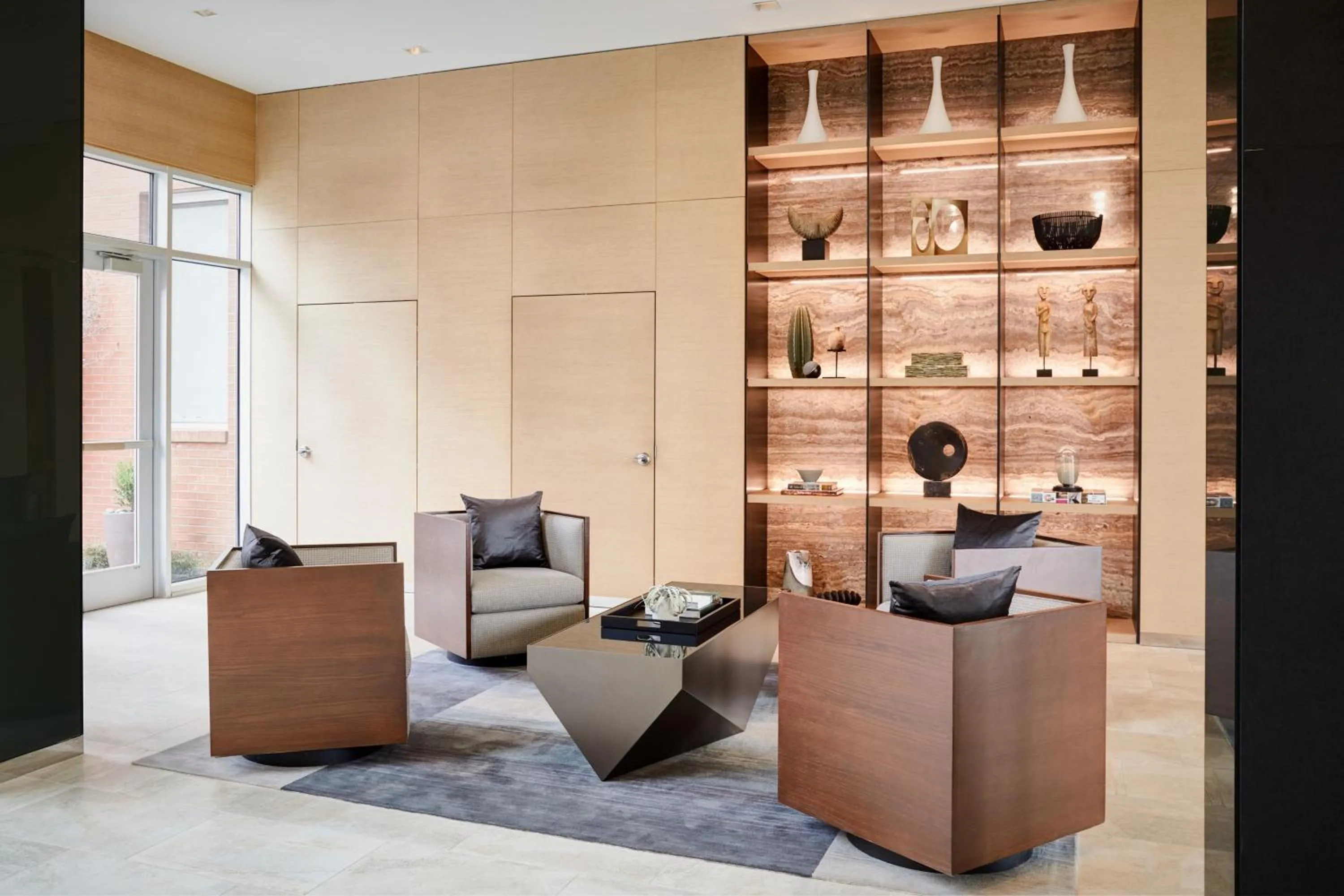 Lobby or reception in AC Hotel by Marriott Oklahoma City Bricktown