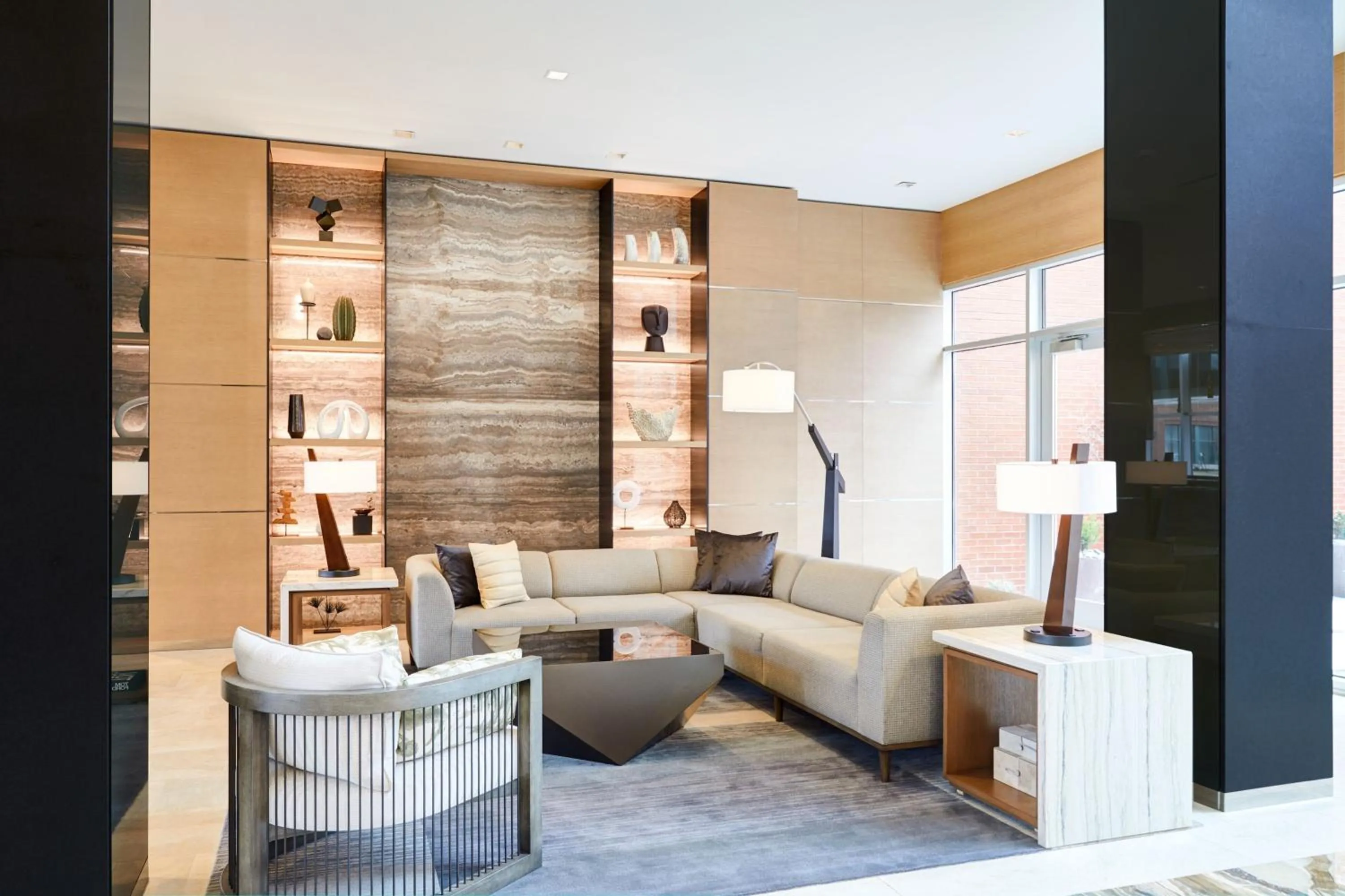 Lobby or reception in AC Hotel by Marriott Oklahoma City Bricktown