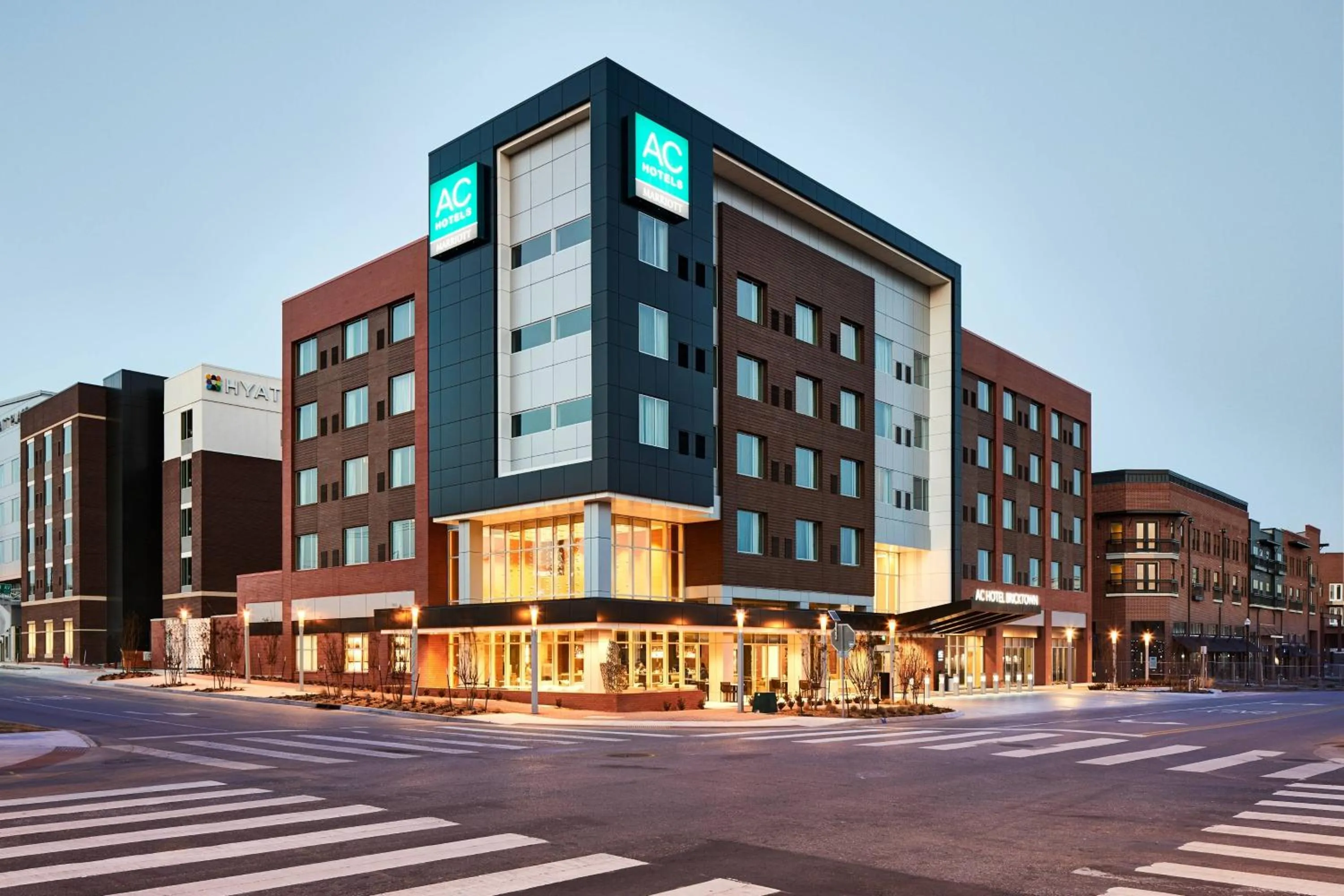 Property building in AC Hotel by Marriott Oklahoma City Bricktown