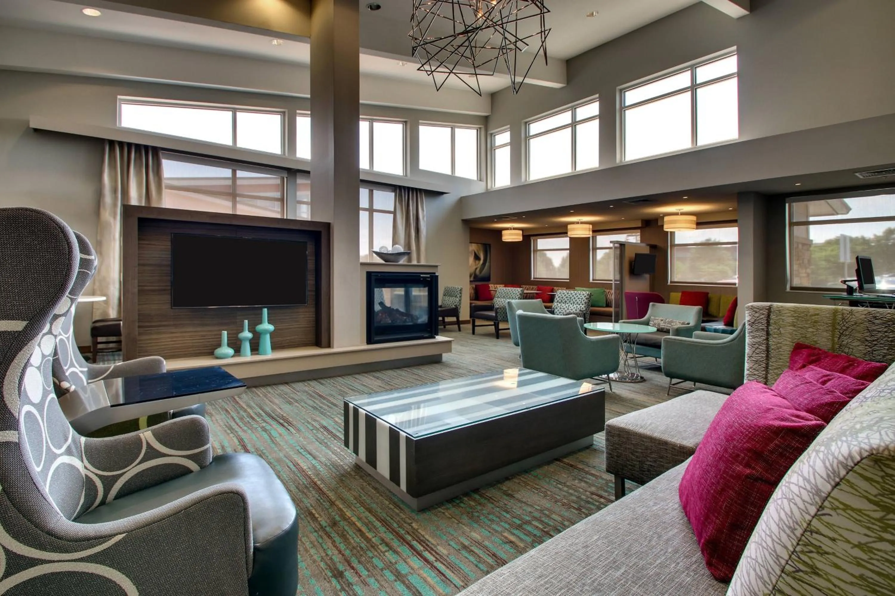 Lobby or reception in Residence Inn by Marriott Philadelphia Valley Forge/Collegeville