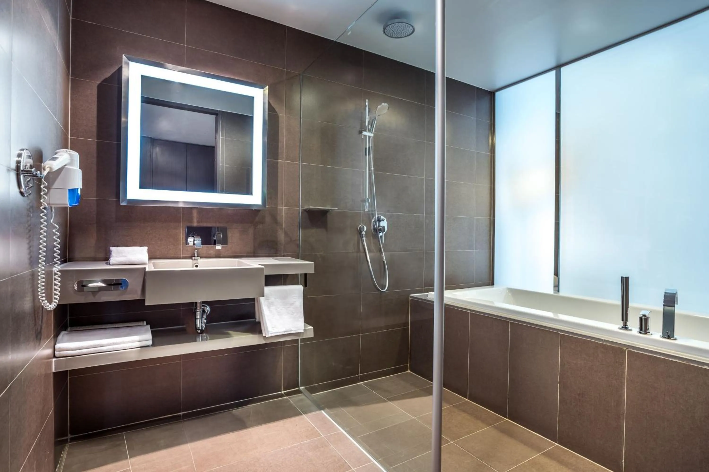 Bathroom in Four Points by Sheraton Bangkok Ploenchit Sukhumvit