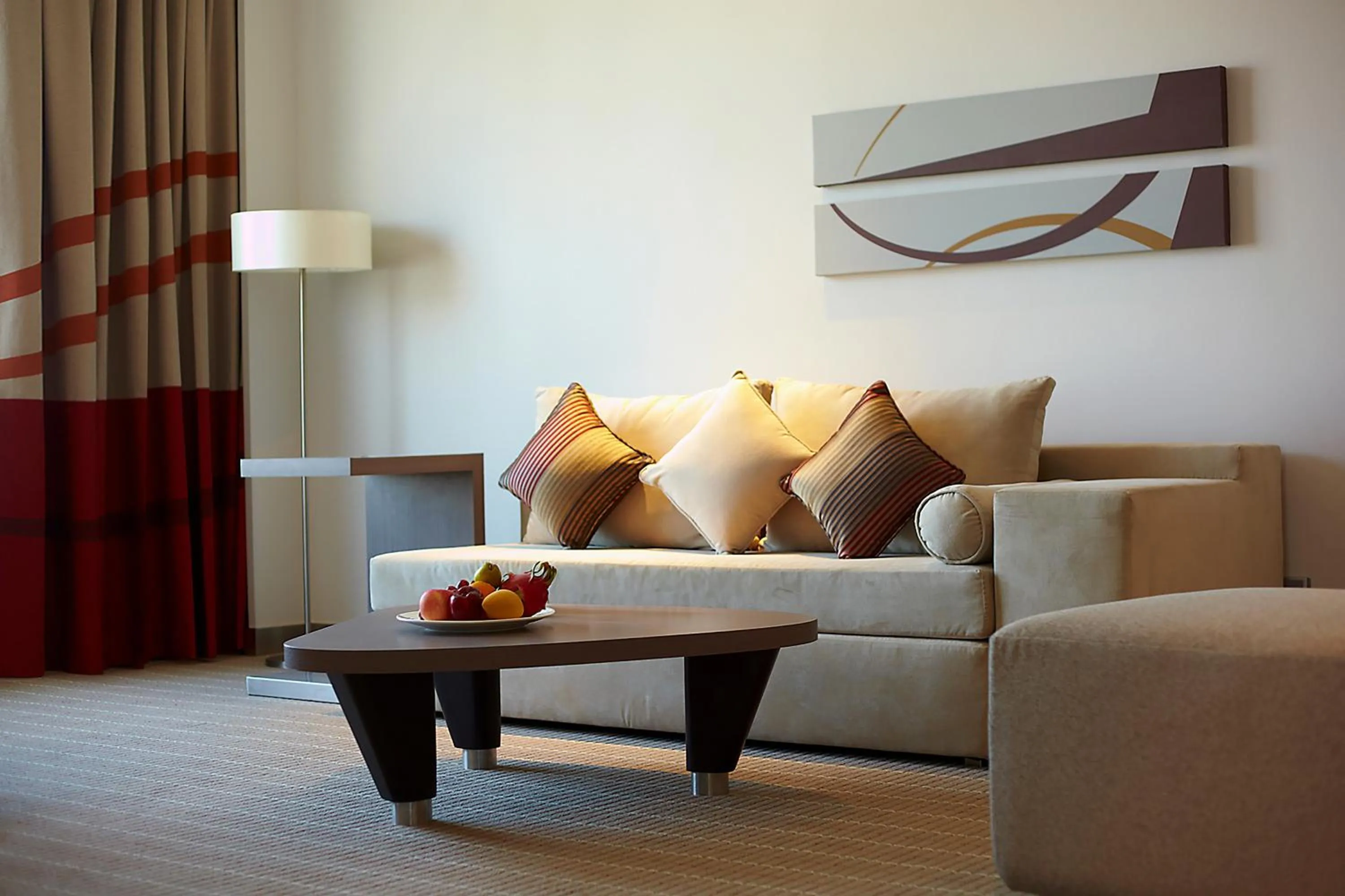 Living room in Four Points by Sheraton Bangkok Ploenchit Sukhumvit