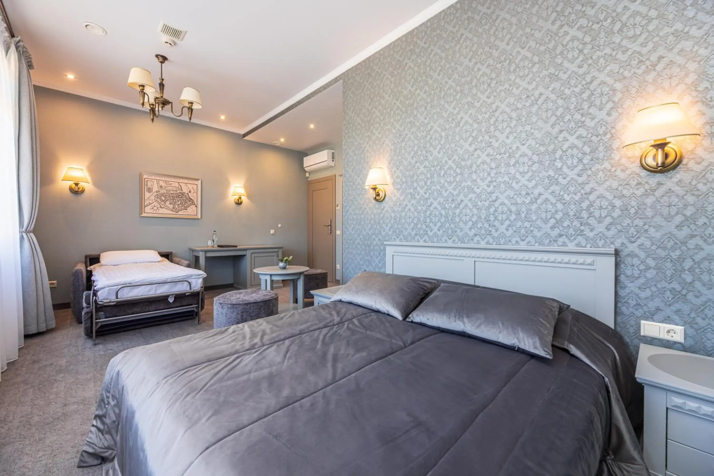 Premium Room with Balcony and Sofa in Senoji Hansa Hotel Premium Room with Balcony and Sofa in Senoji Hansa Hotel