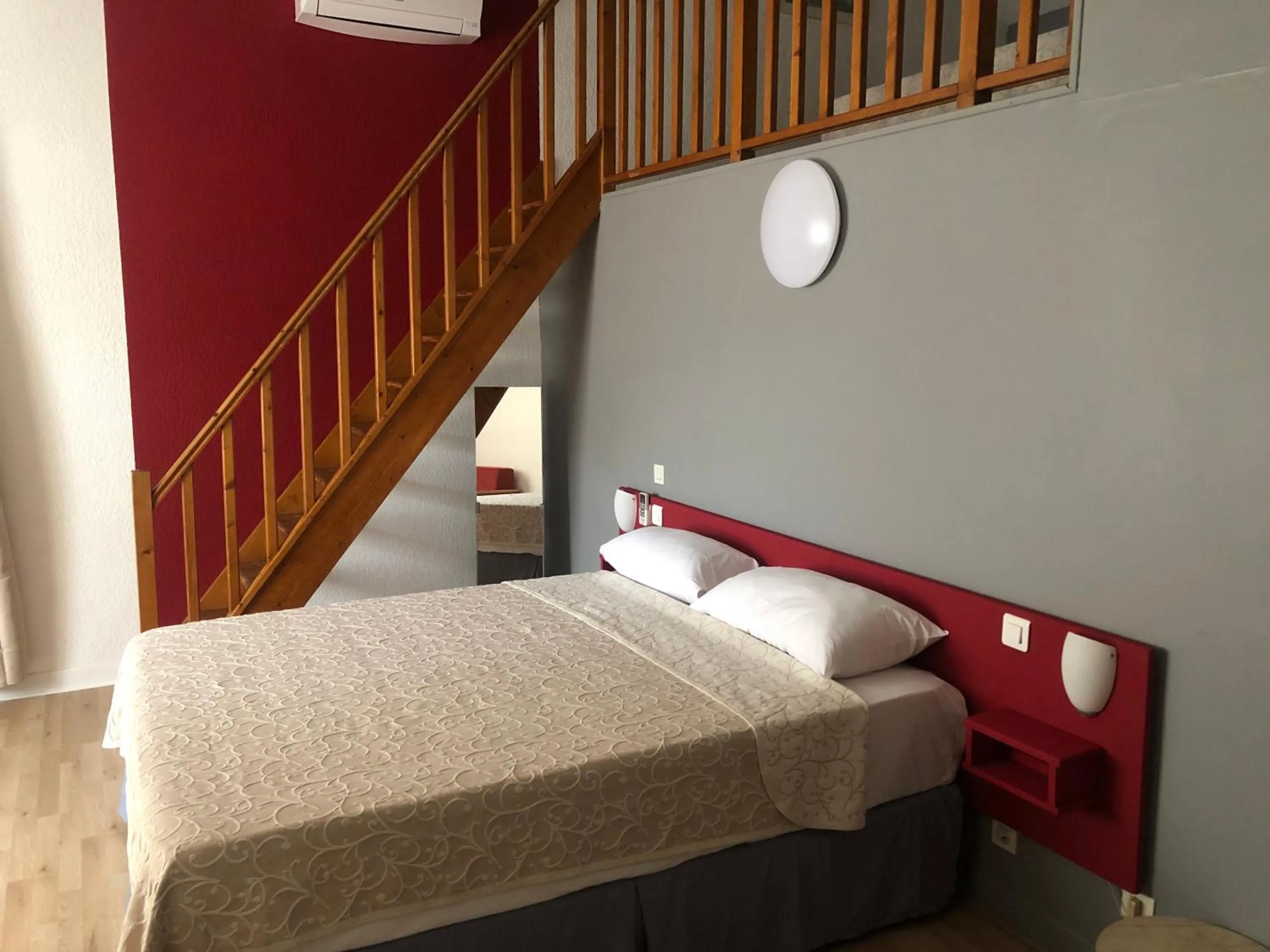 Bed in Hotel Aurelia