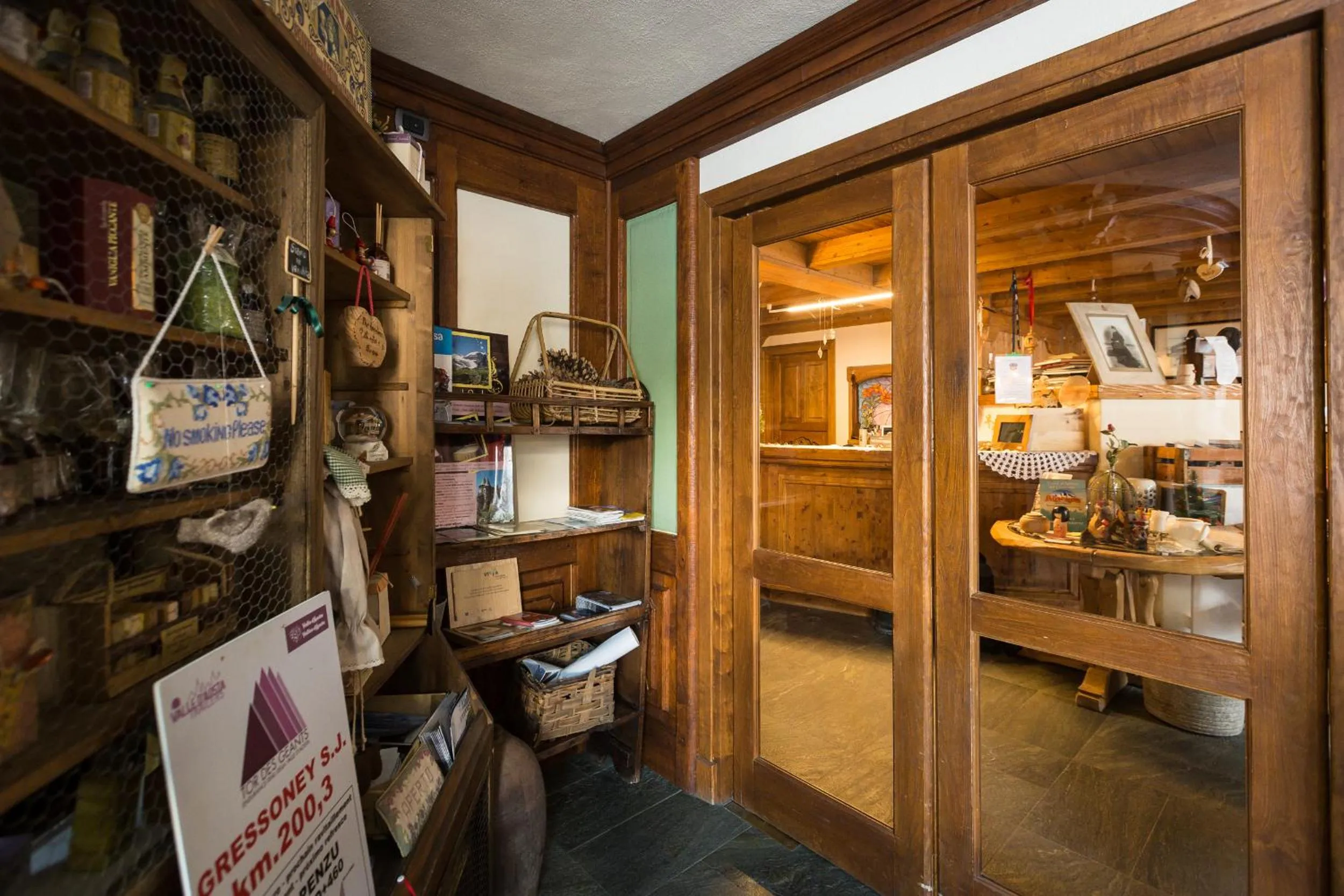 Lobby or reception in Hotel Lyshaus