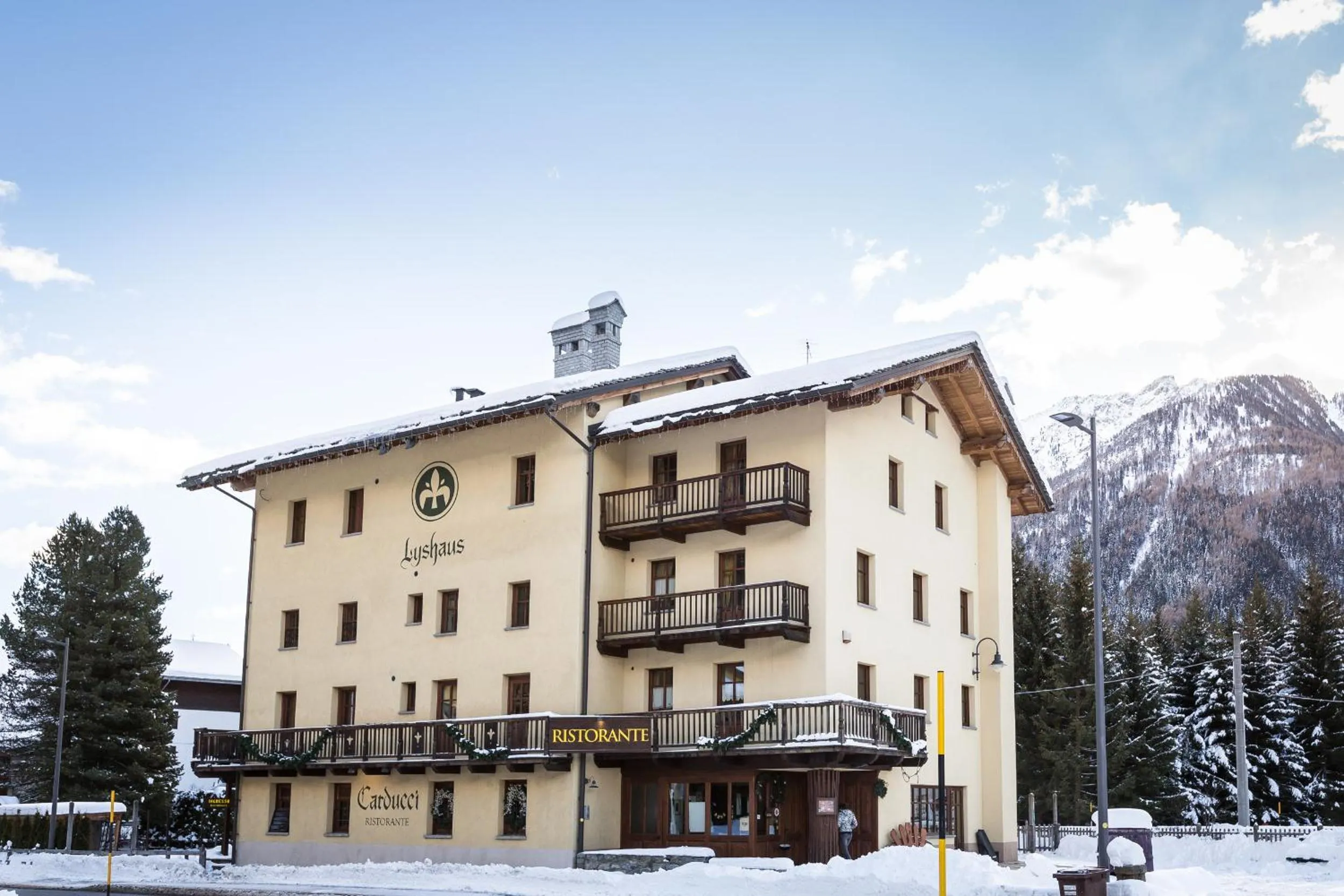 Property building in Hotel Lyshaus