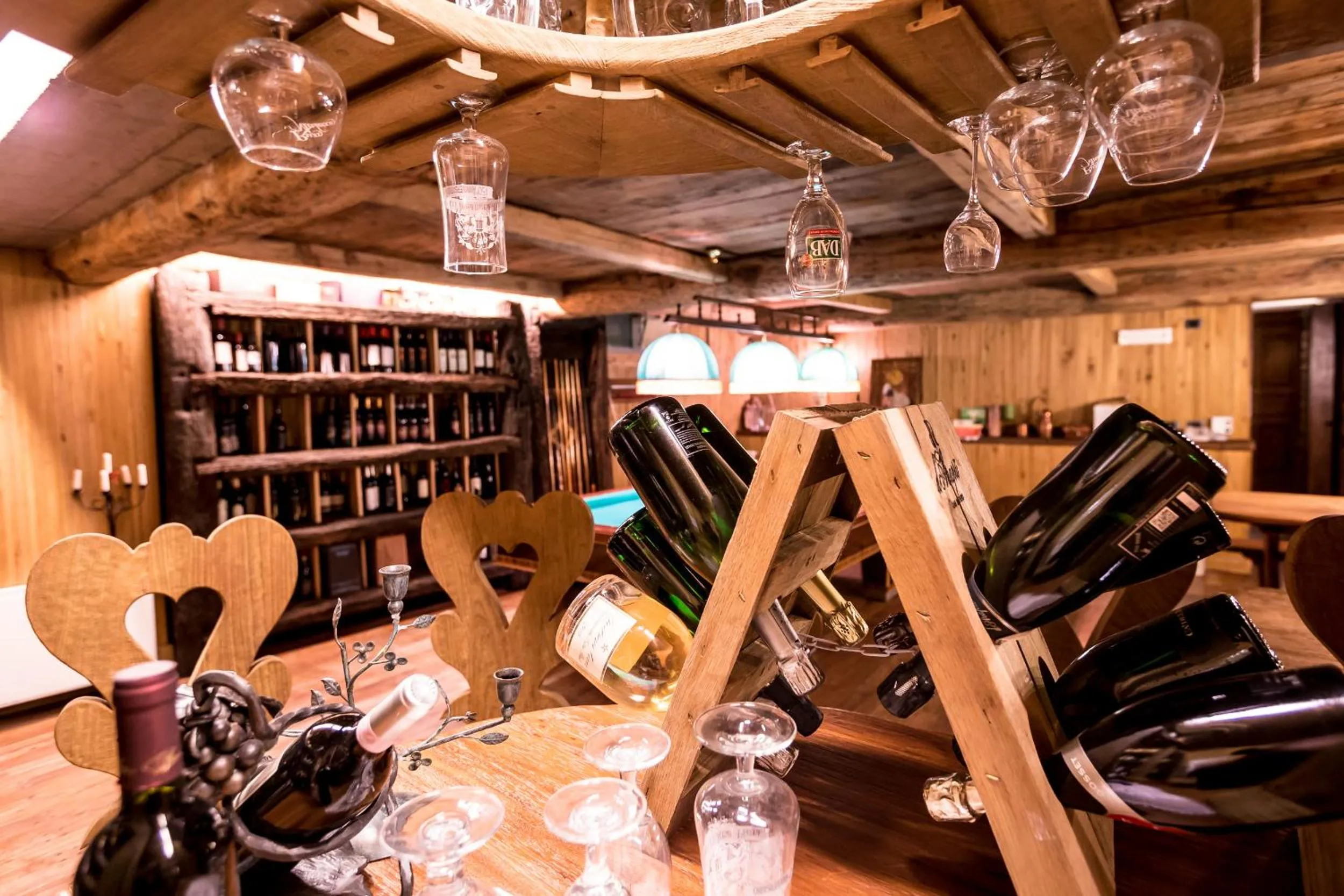 Communal lounge/ TV room in Hotel Lyshaus