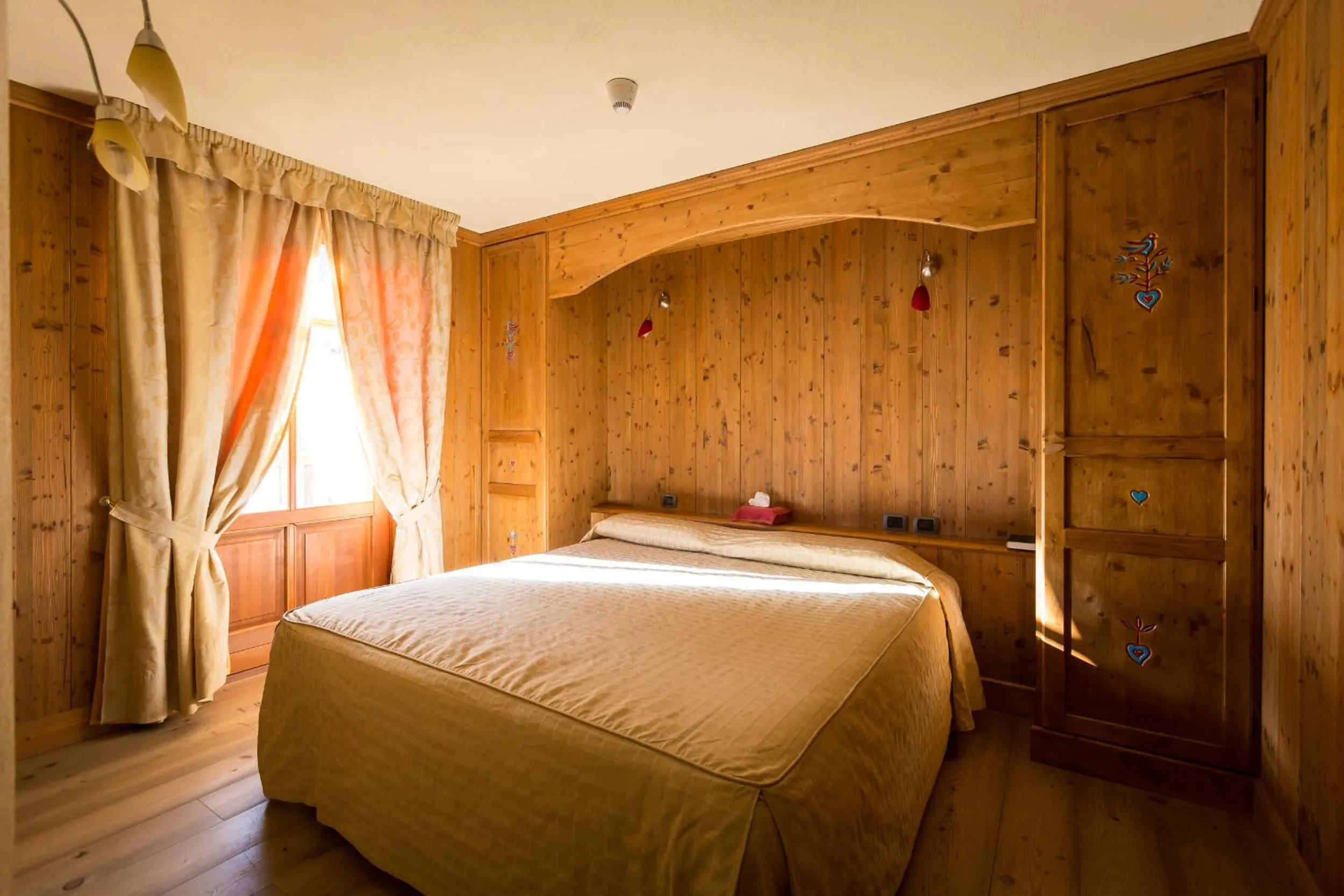 Bed in Hotel Lyshaus