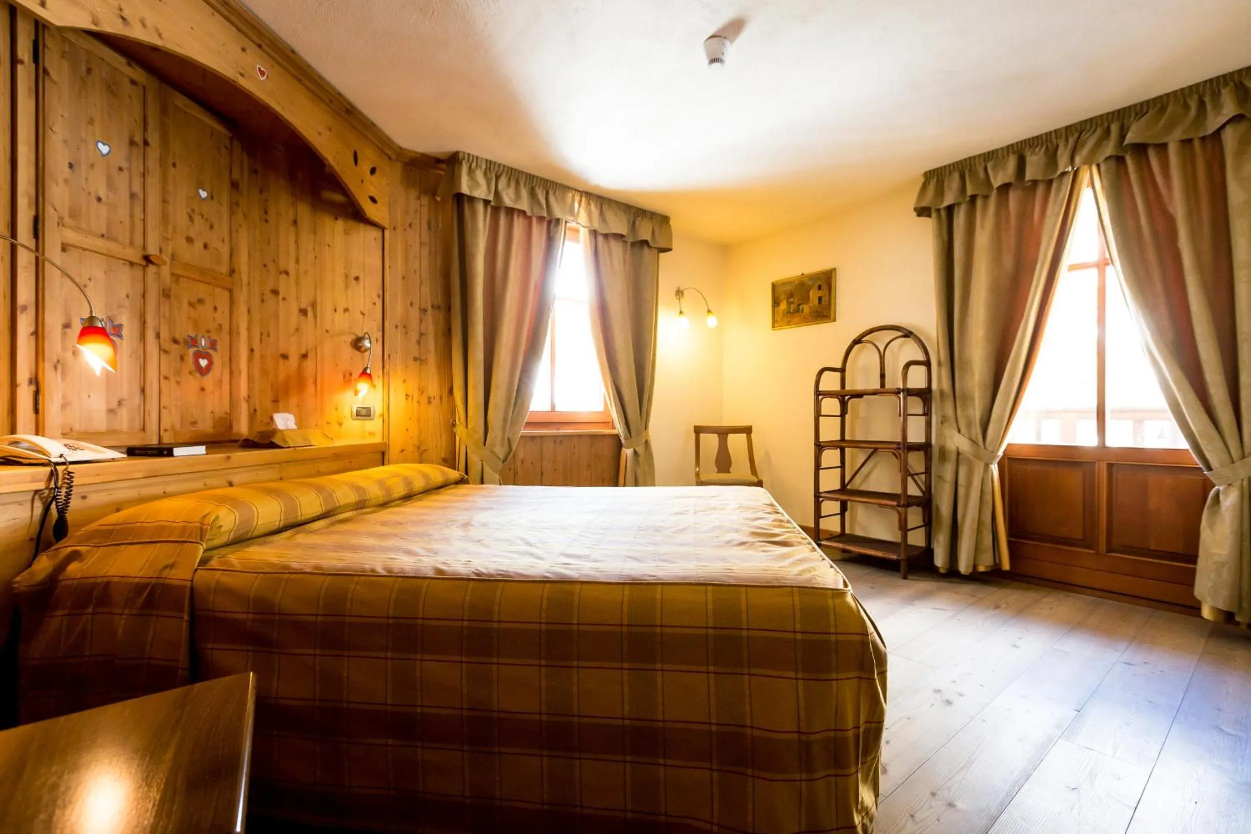 Bed in Hotel Lyshaus