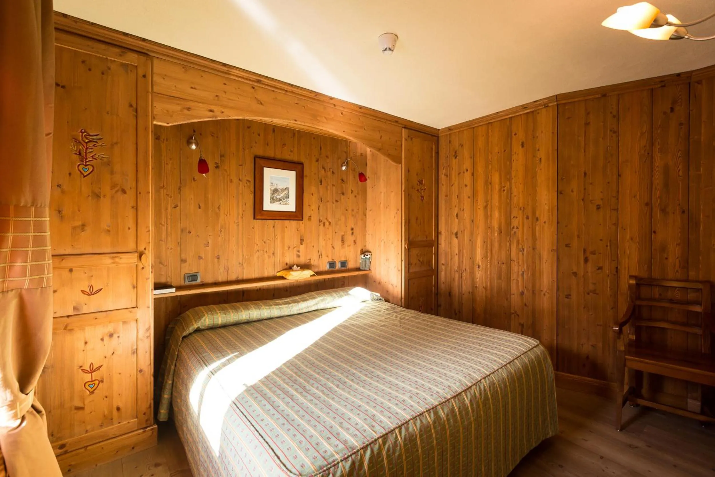 Bed in Hotel Lyshaus