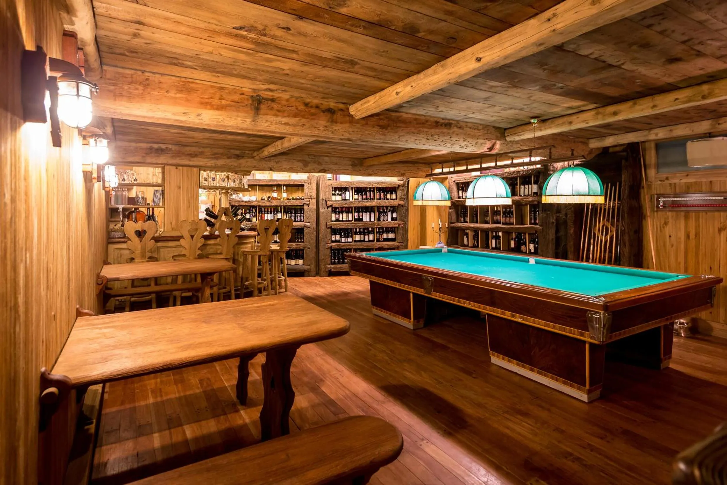 Billiard in Hotel Lyshaus