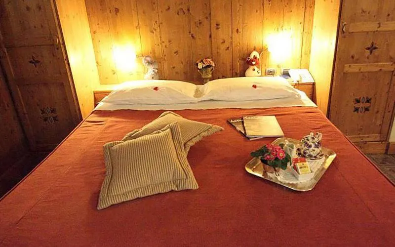 Bed in Hotel Lyshaus