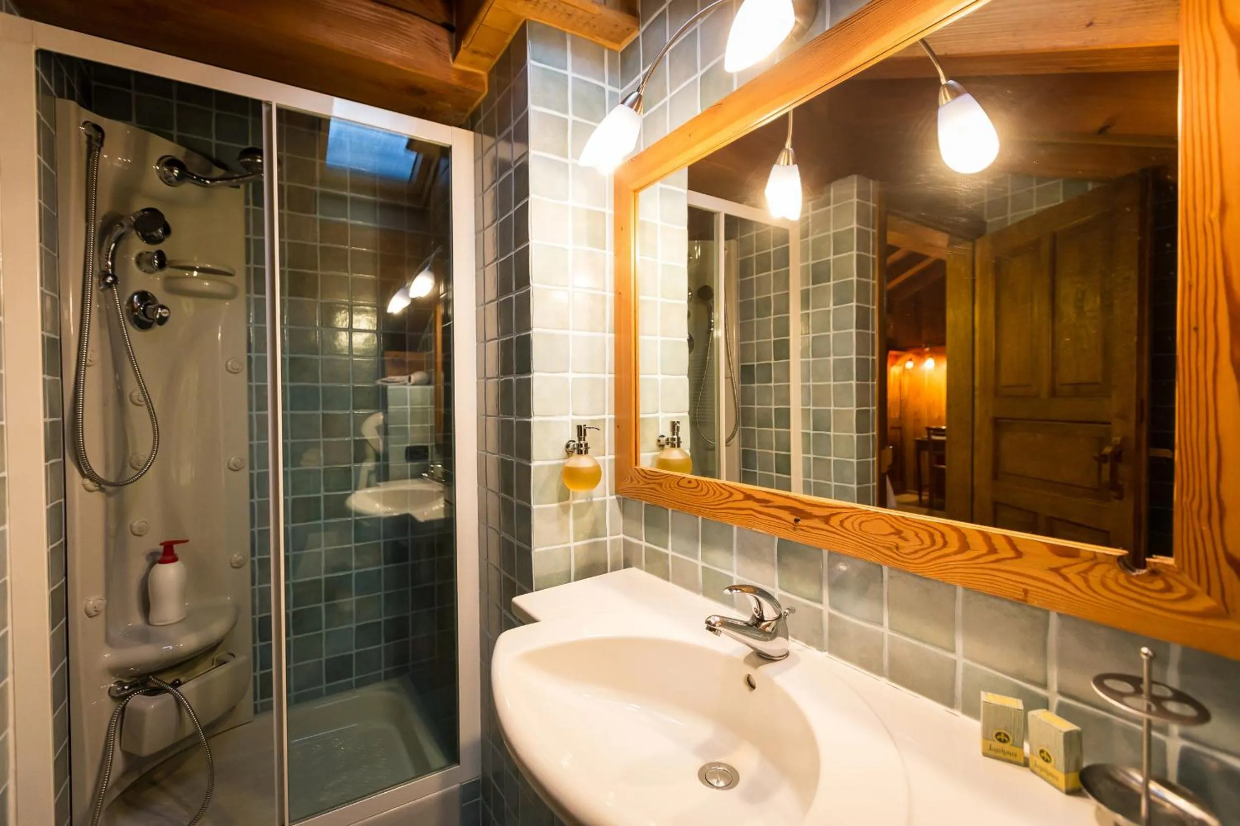 Bathroom in Hotel Lyshaus