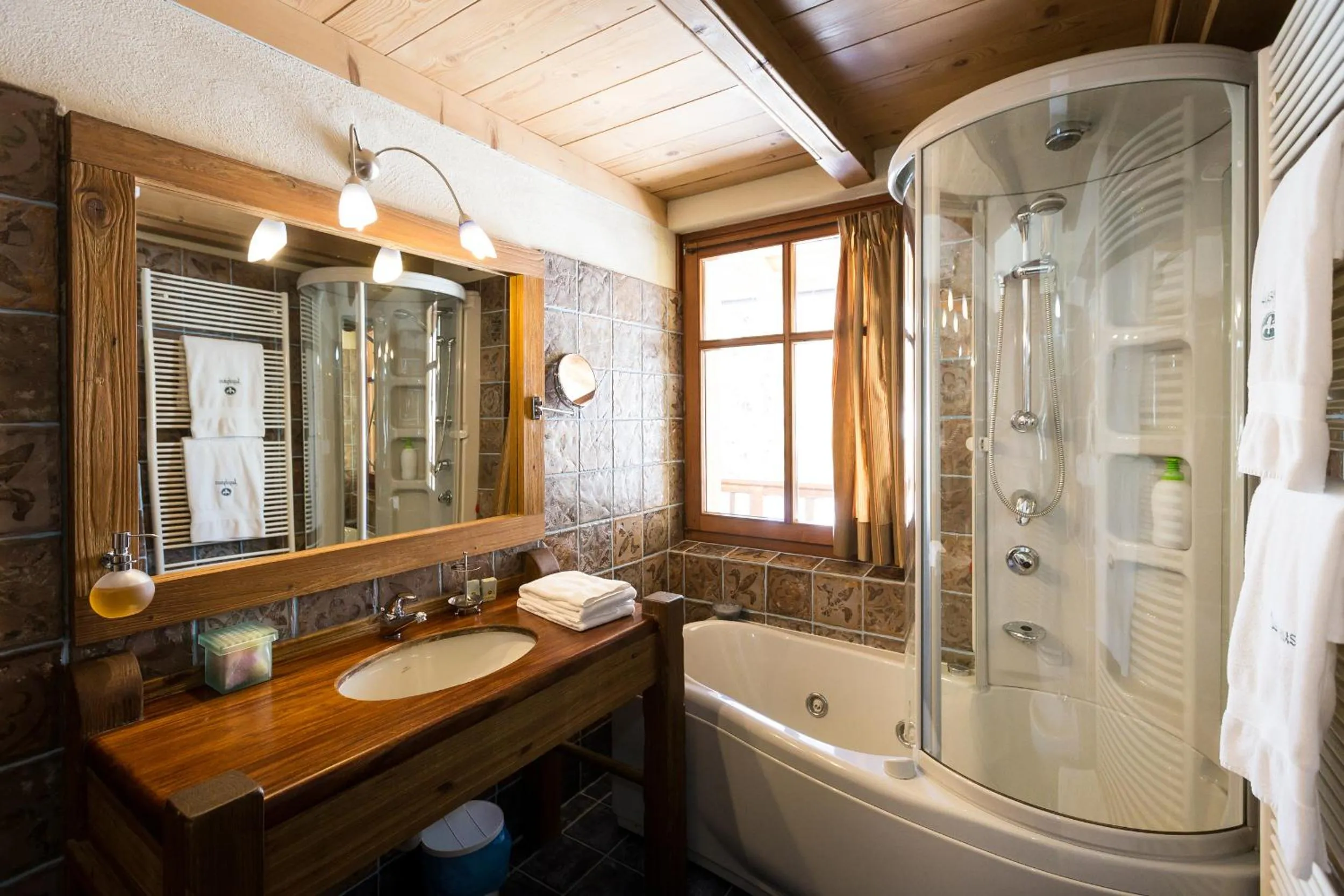 Bathroom in Hotel Lyshaus