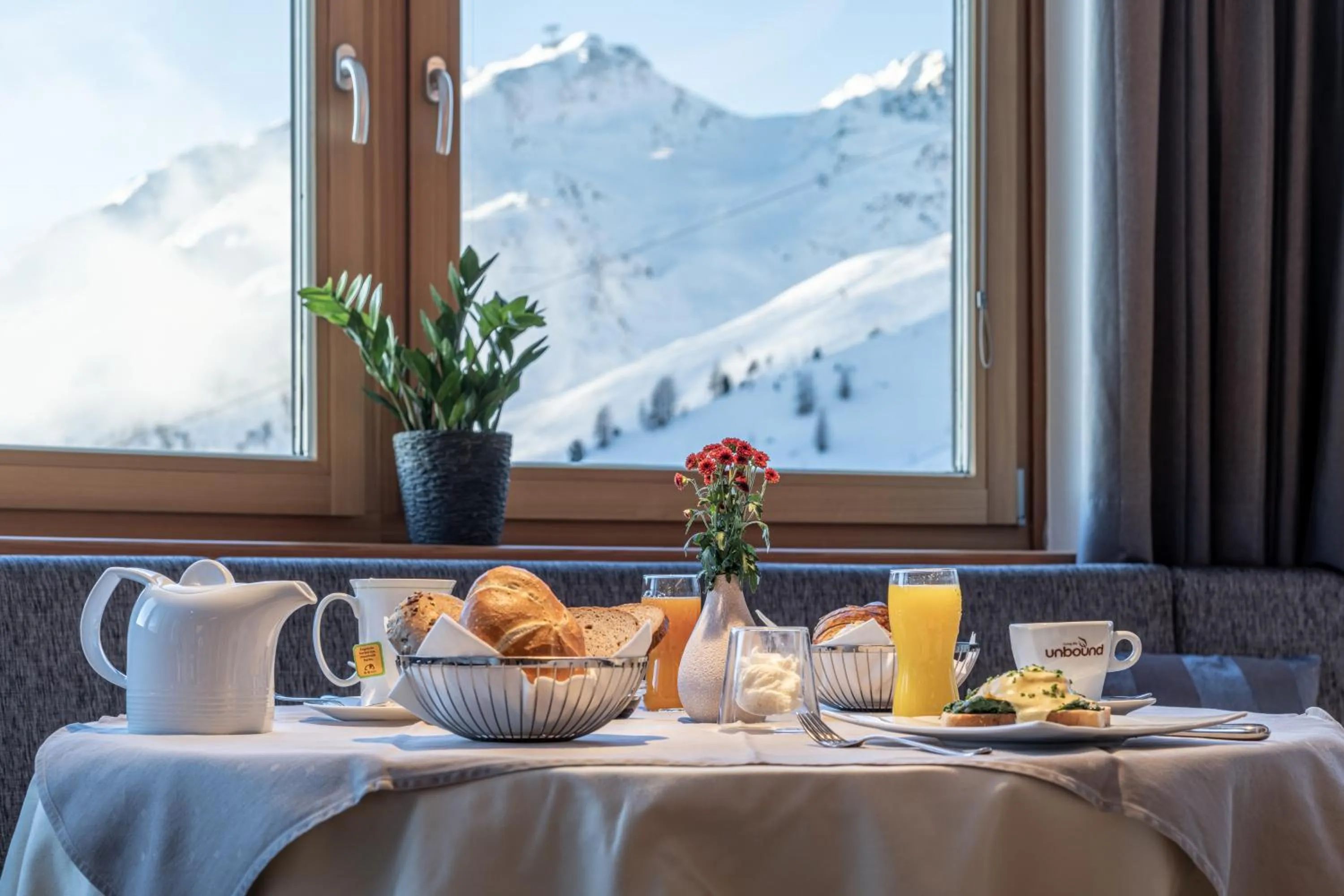 Breakfast in Hotel Hochsölden