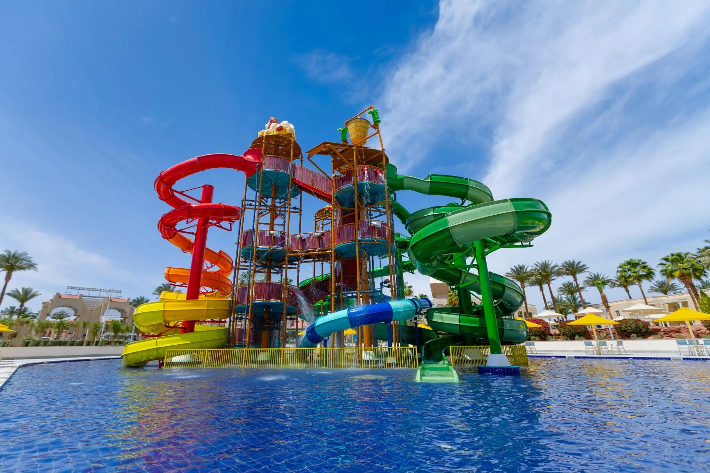 Aqua park in Beach Albatros Aqua Park - Hurghada