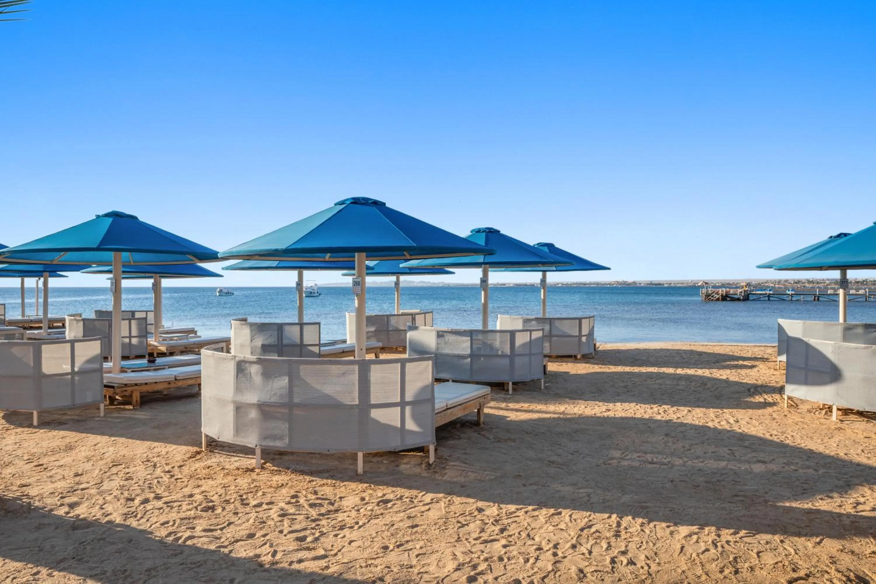 Beach in Beach Albatros Aqua Park - Hurghada