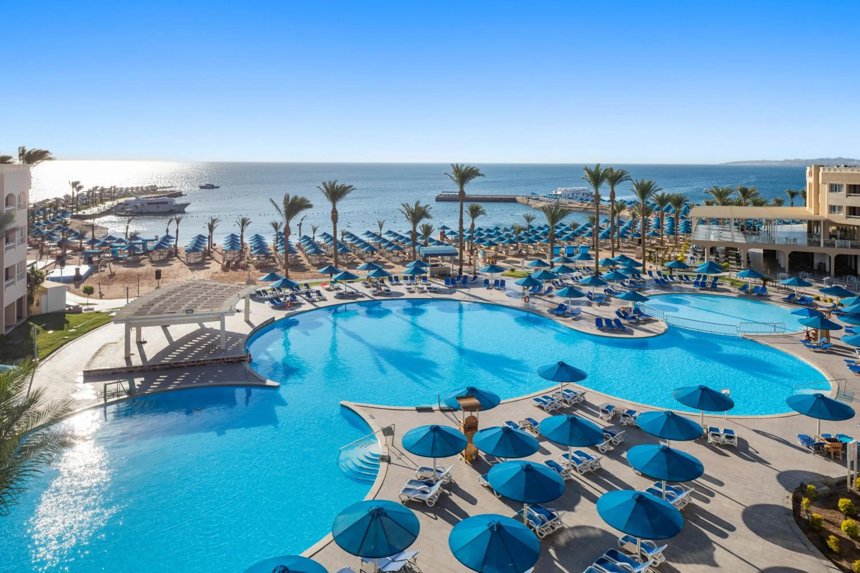 Beach in Beach Albatros Aqua Park - Hurghada