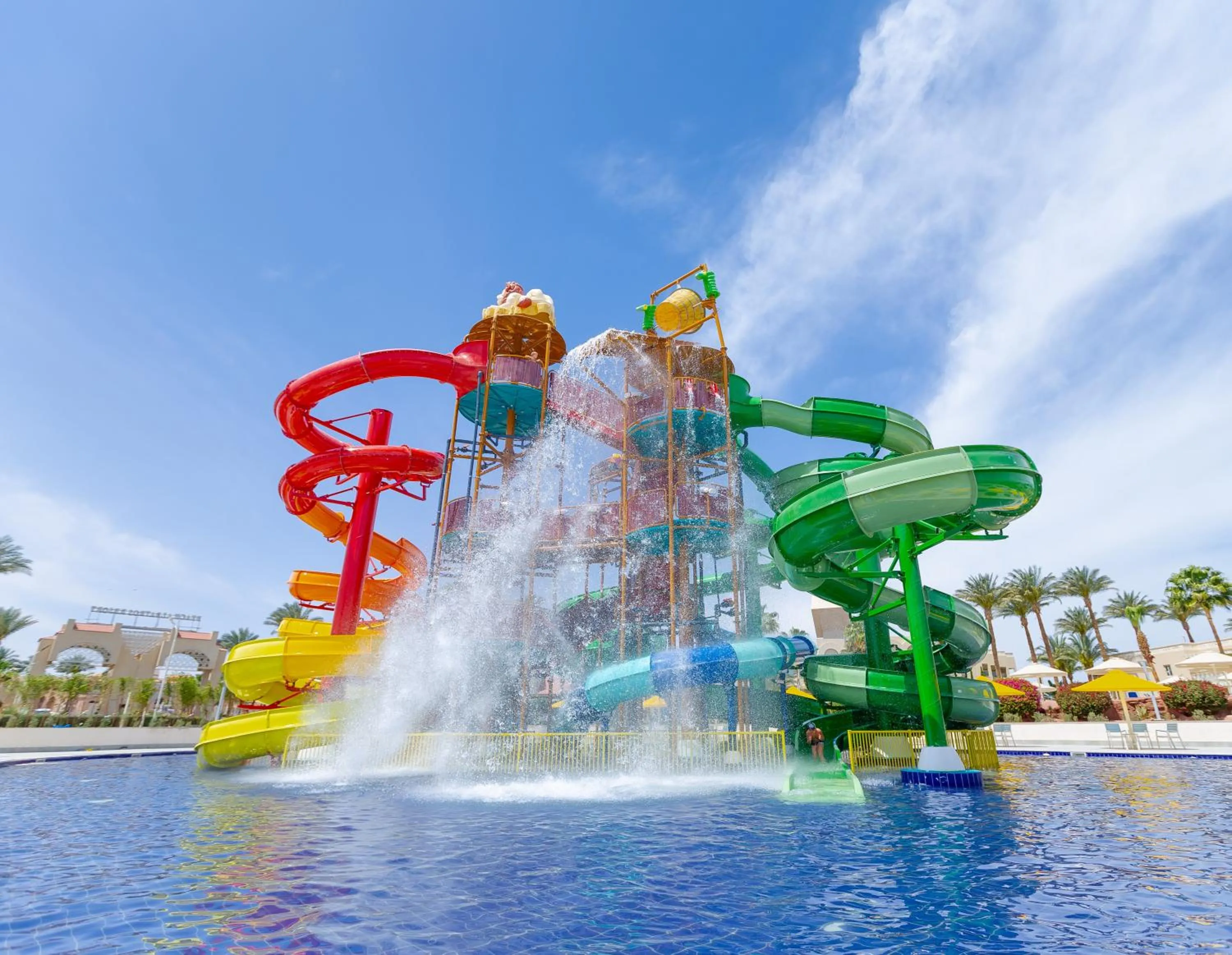 Aqua park in Beach Albatros Aqua Park - Hurghada
