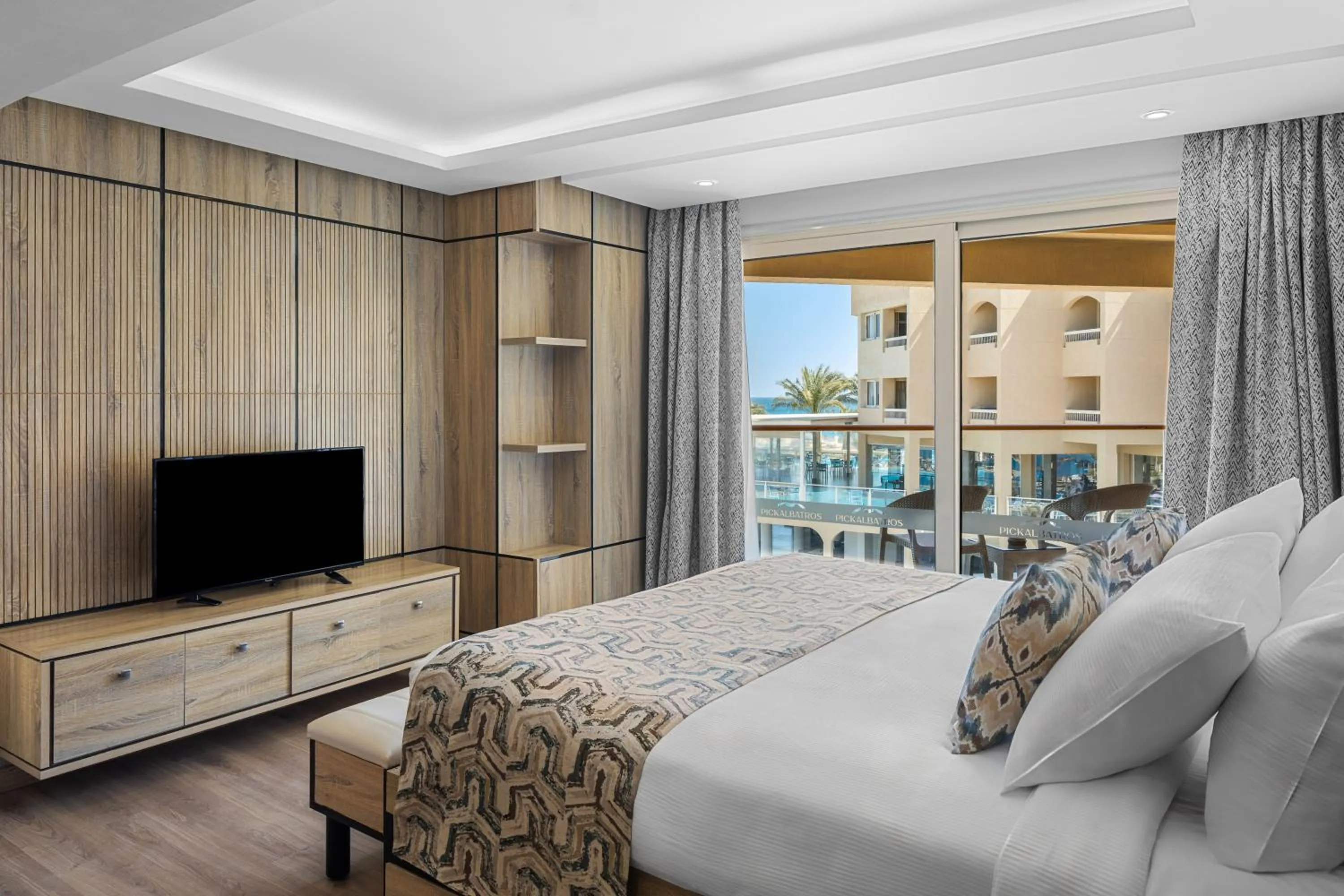 Bed in Beach Albatros Aqua Park - Hurghada