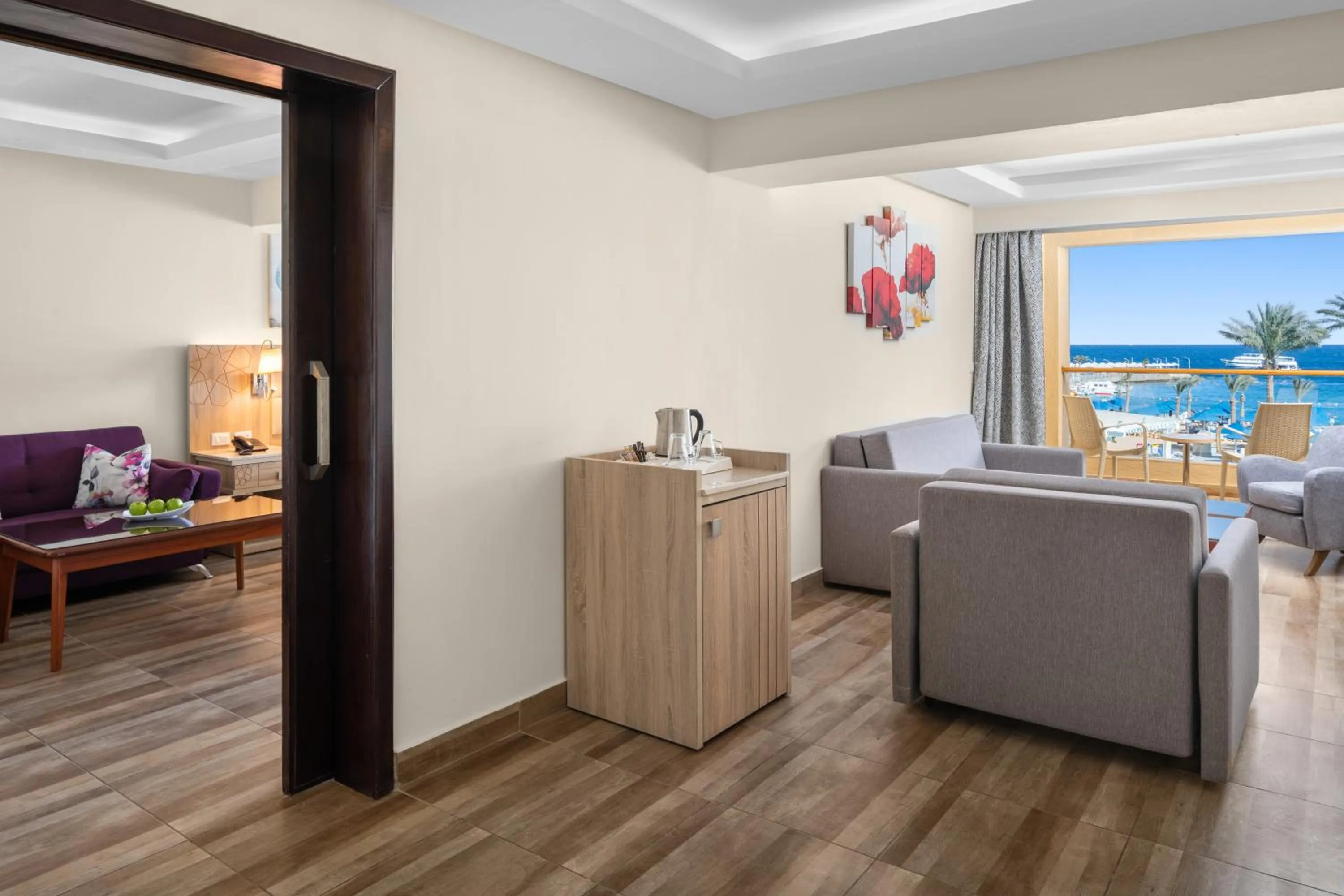 Bedroom in Beach Albatros Aqua Park - Hurghada