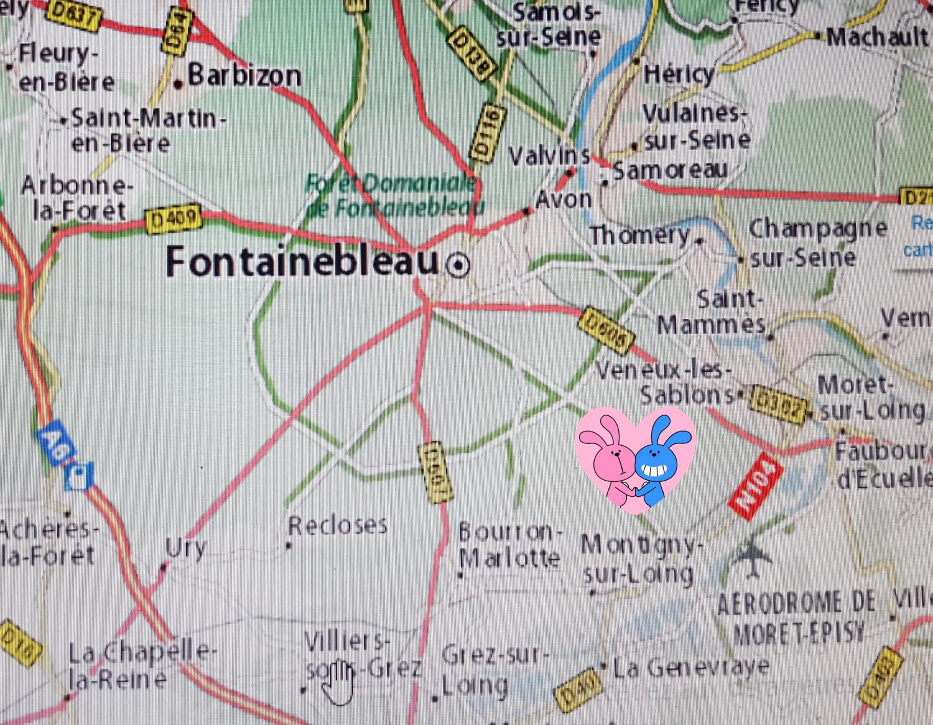 Off site in La Montignonne