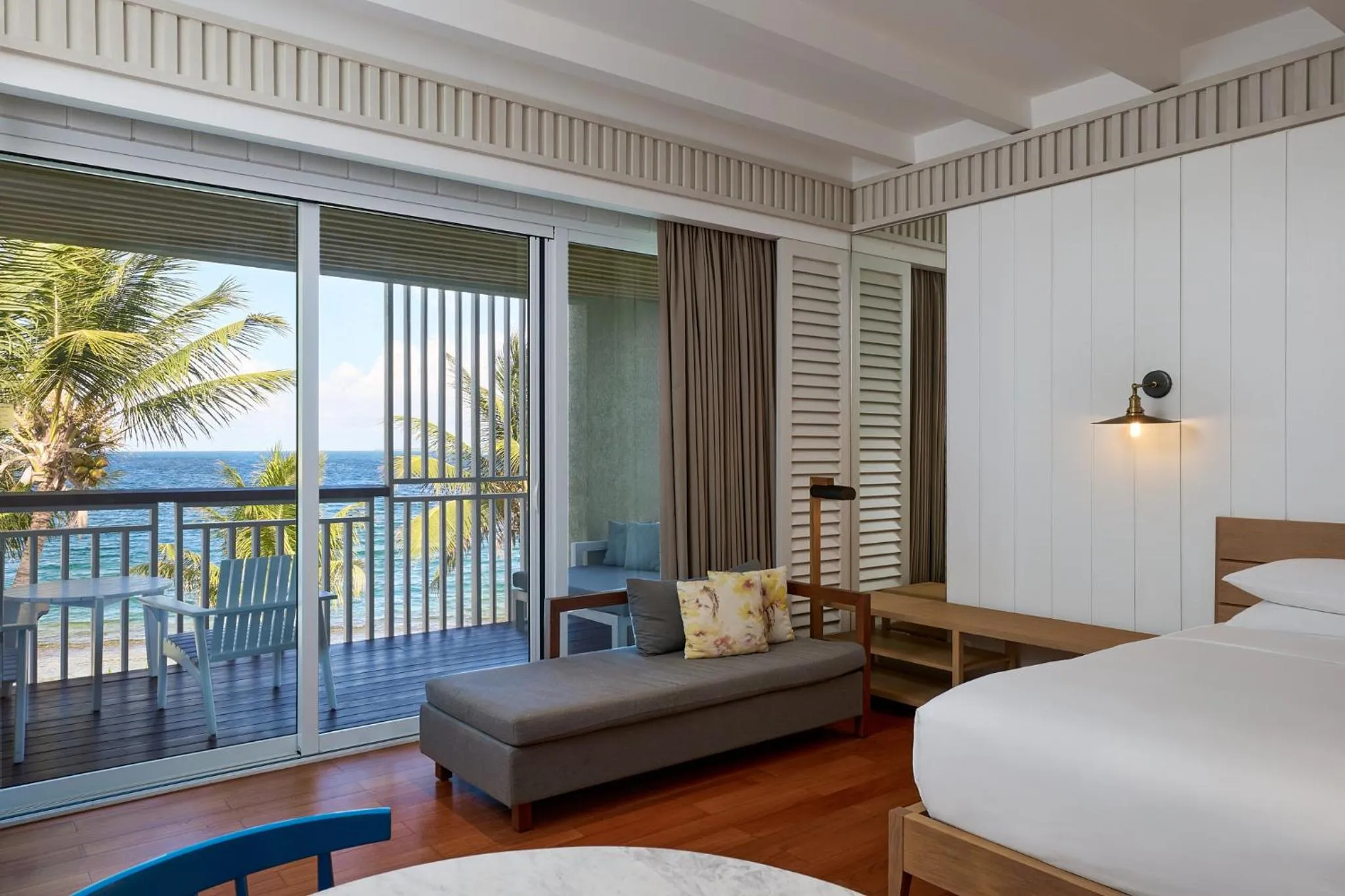 Bed in Park Hyatt St. Kitts