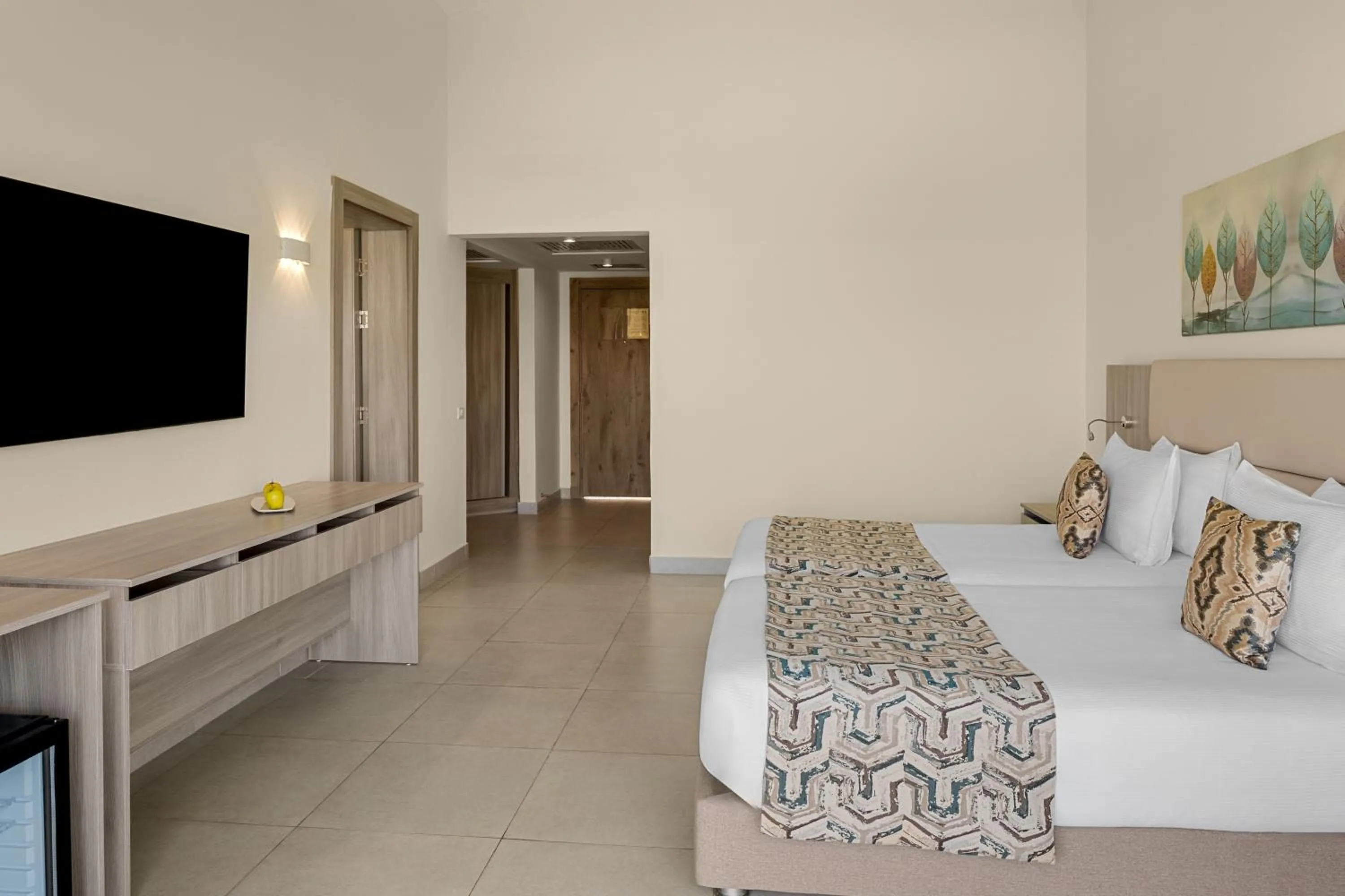 Bed in Pickalbatros Dana Beach Resort - Aqua Park