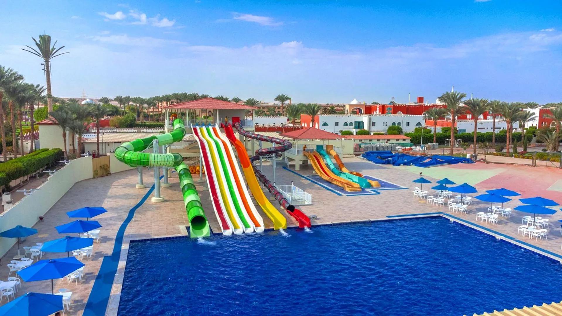 Aqua park in Pickalbatros Dana Beach Resort - Aqua Park