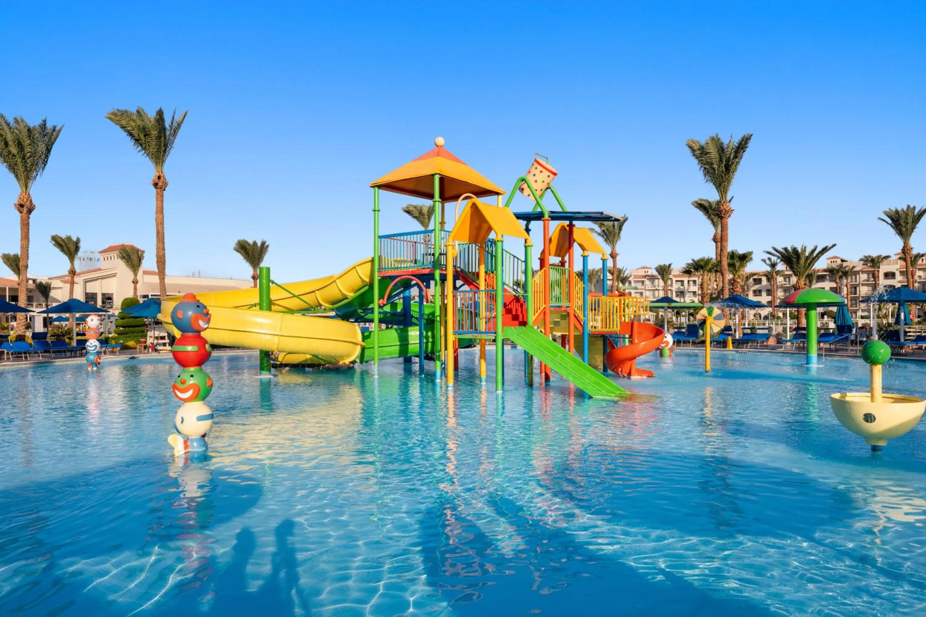 Aqua park in Pickalbatros Dana Beach Resort - Aqua Park