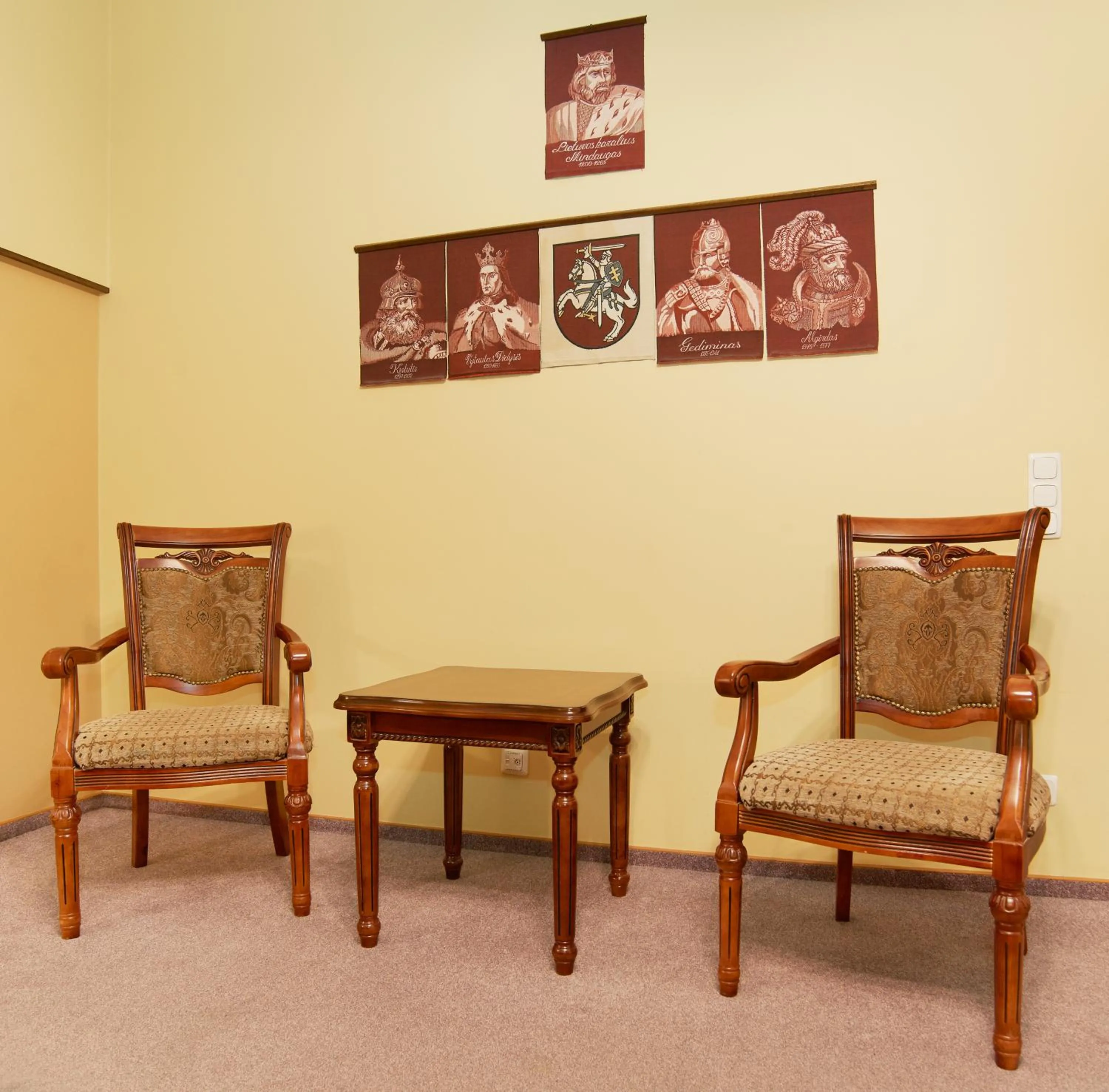 Living room in Angel Town Hall Apartments