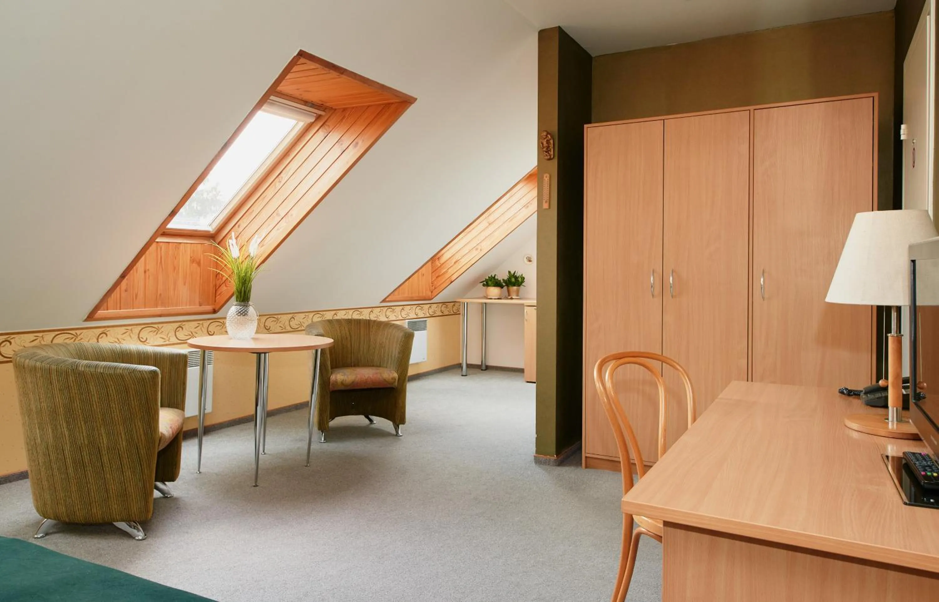 Seating area in Angel Town Hall Apartments
