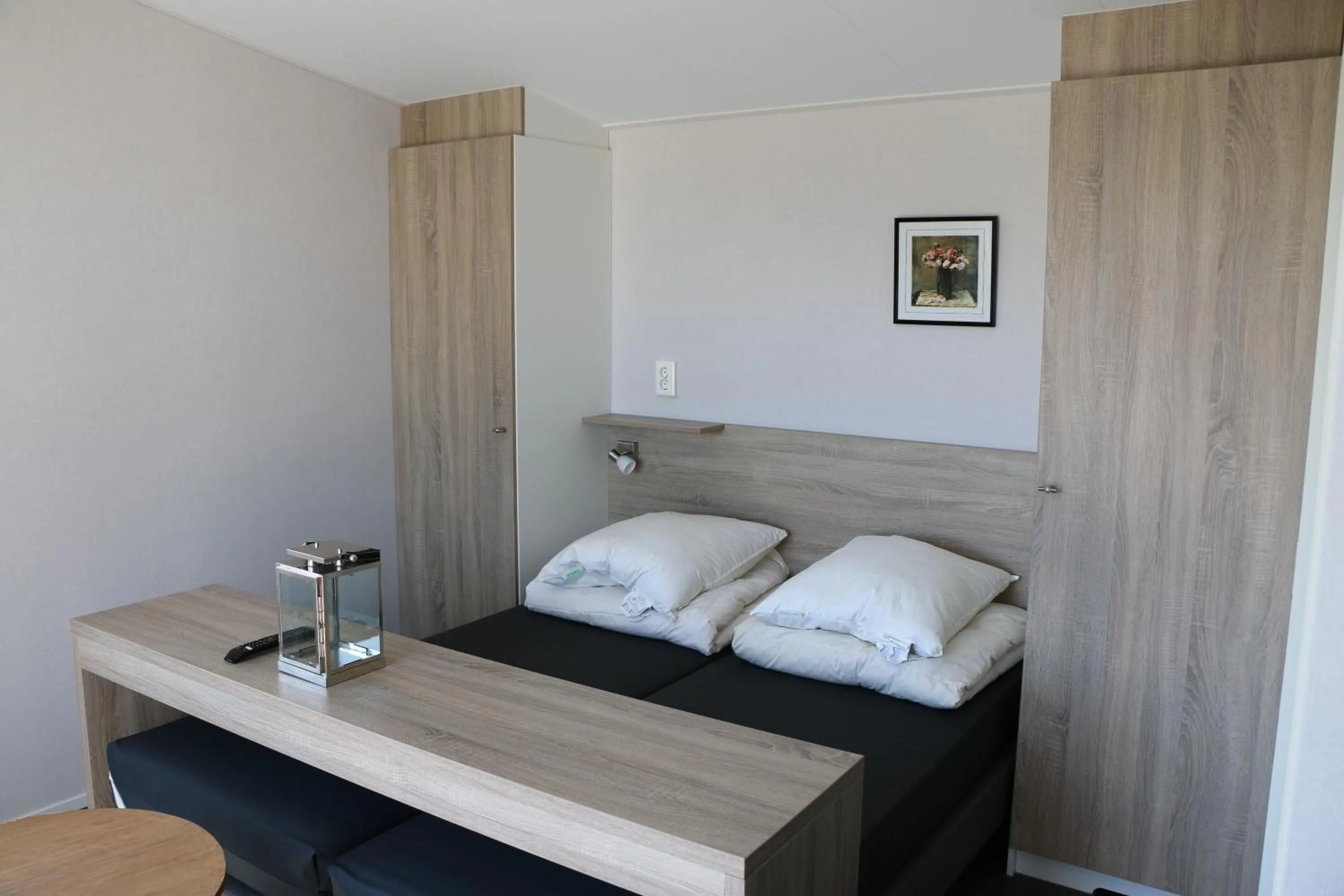 Bed in Hotel Chalets Middelburg