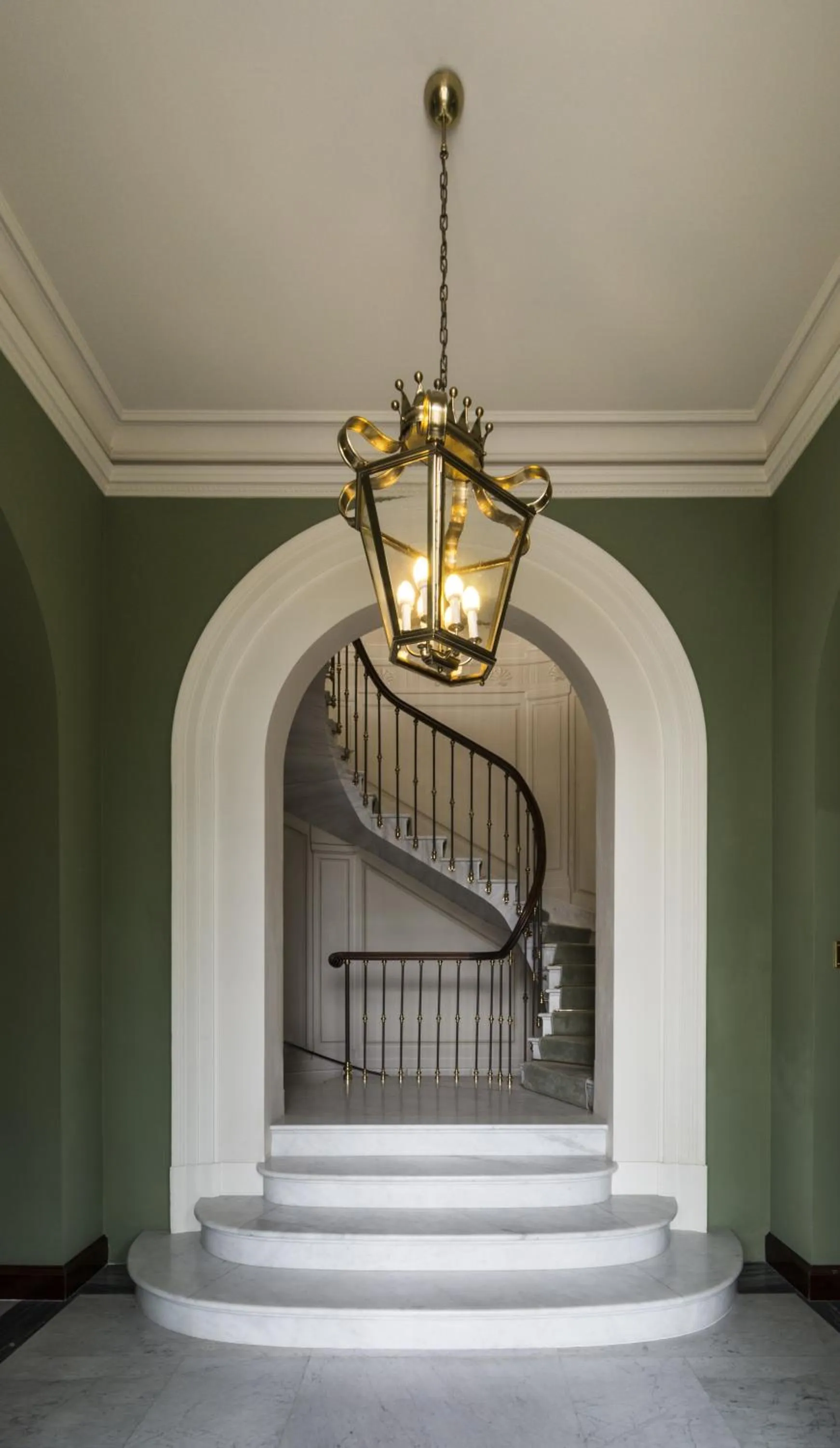 Decorative detail in Villa Cora