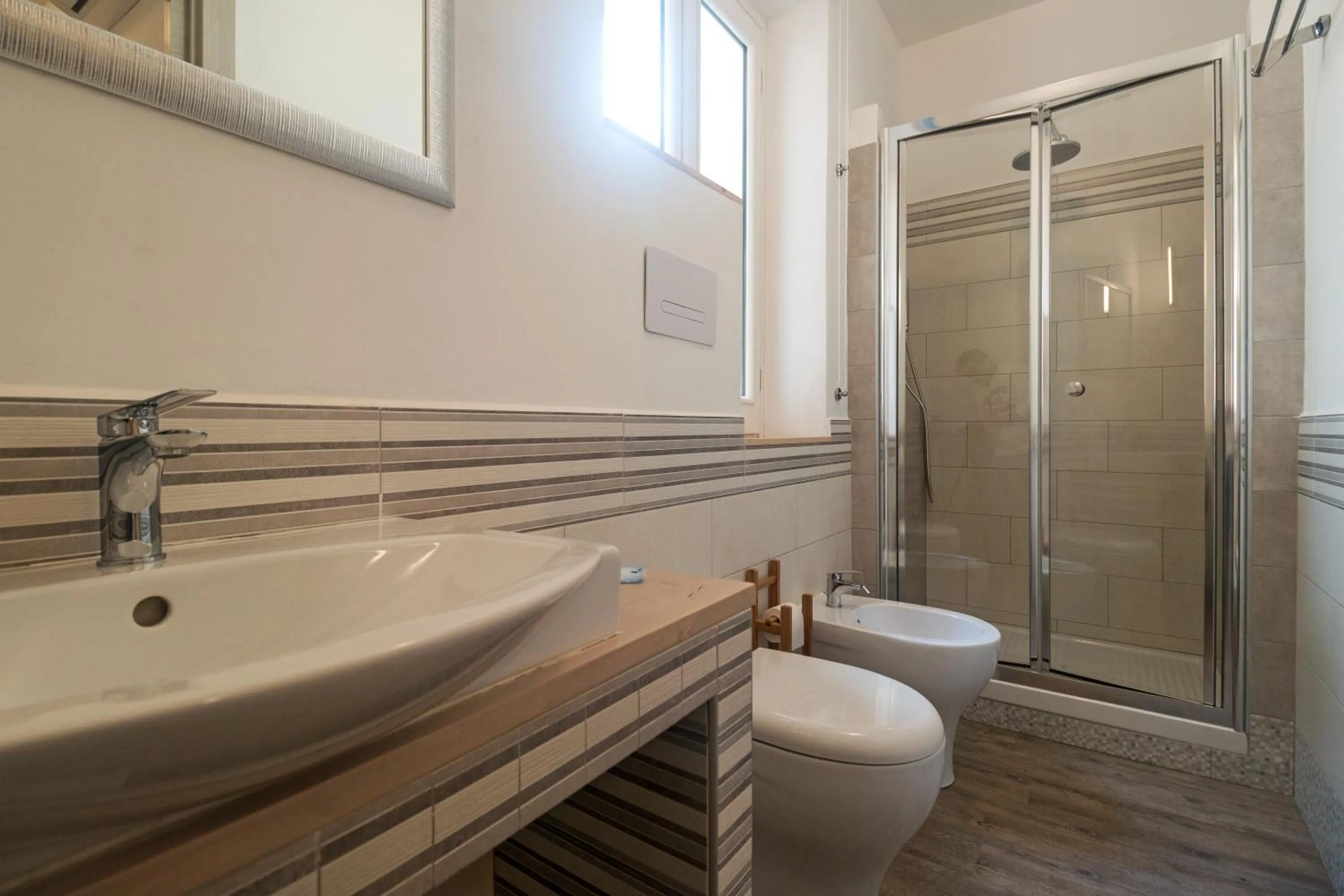 Shower in Locanda Su Recreu