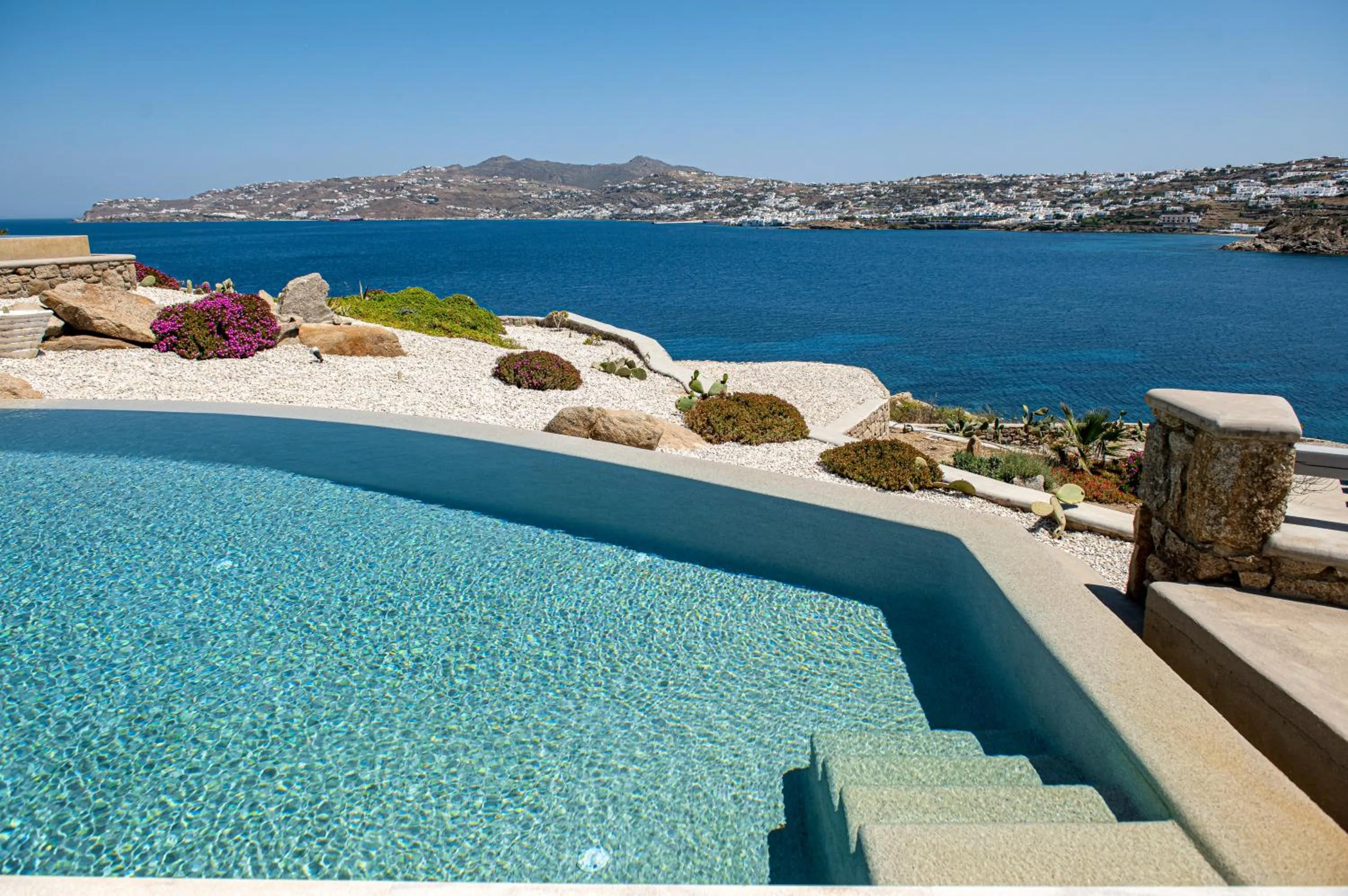 Sea view in Carpe Diem Villas Mykonos ,Heated Pool!