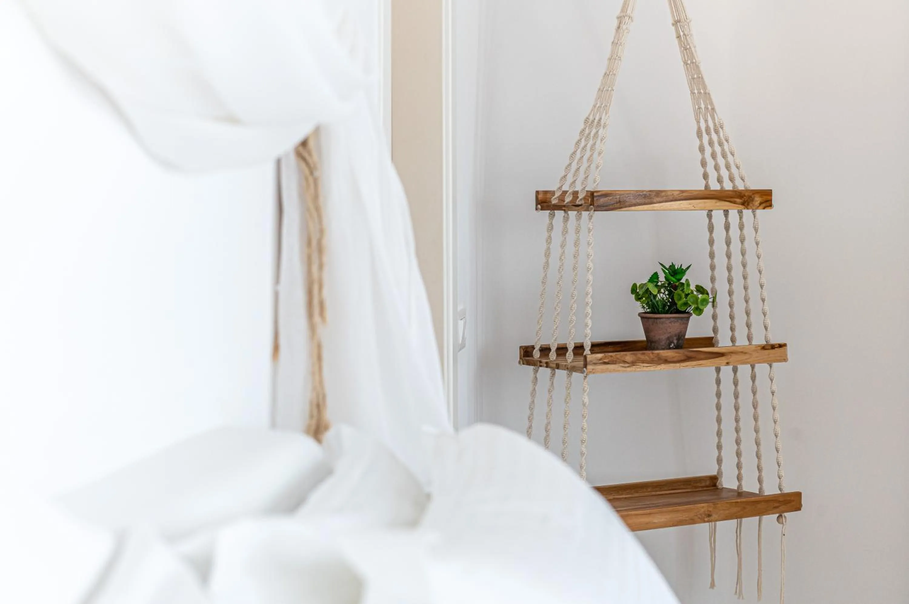 Bed in Carpe Diem Villas Mykonos ,Heated Pool!