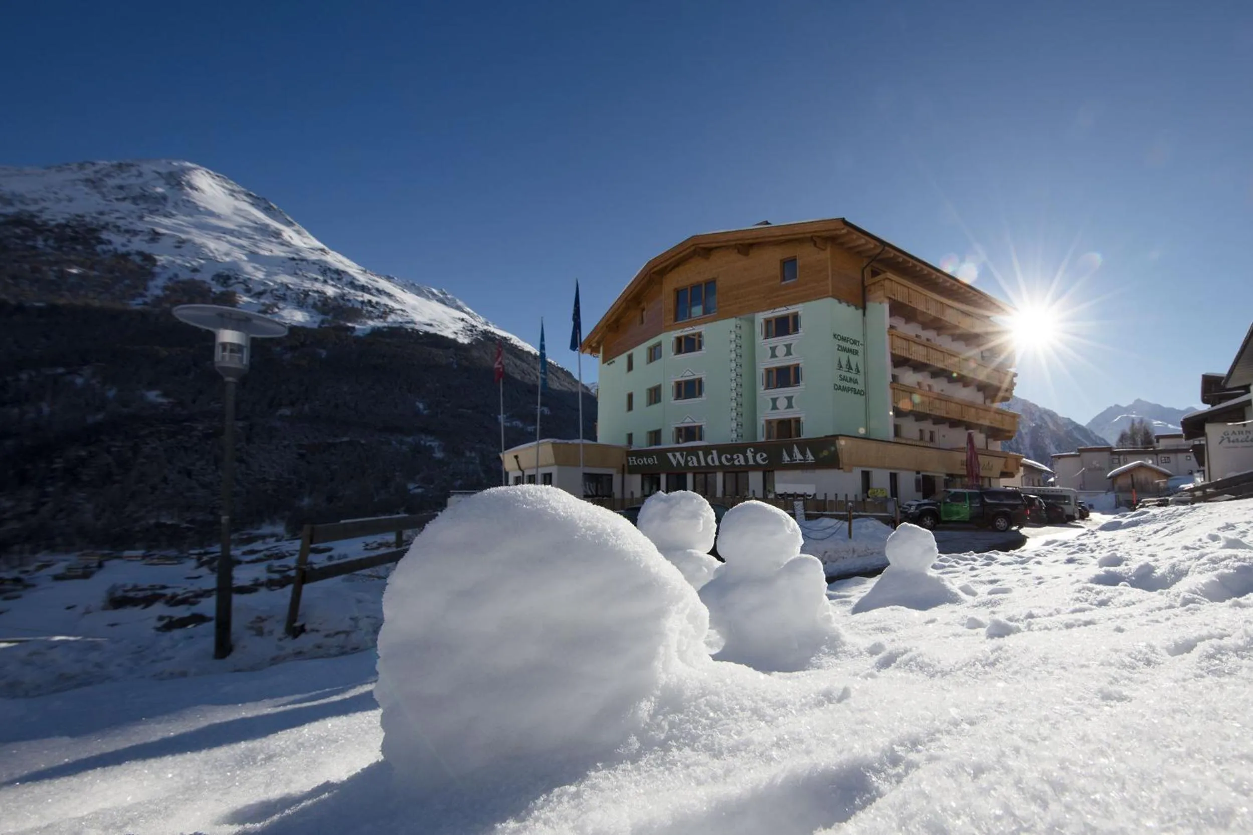 Off site in Hotel Waldcafe