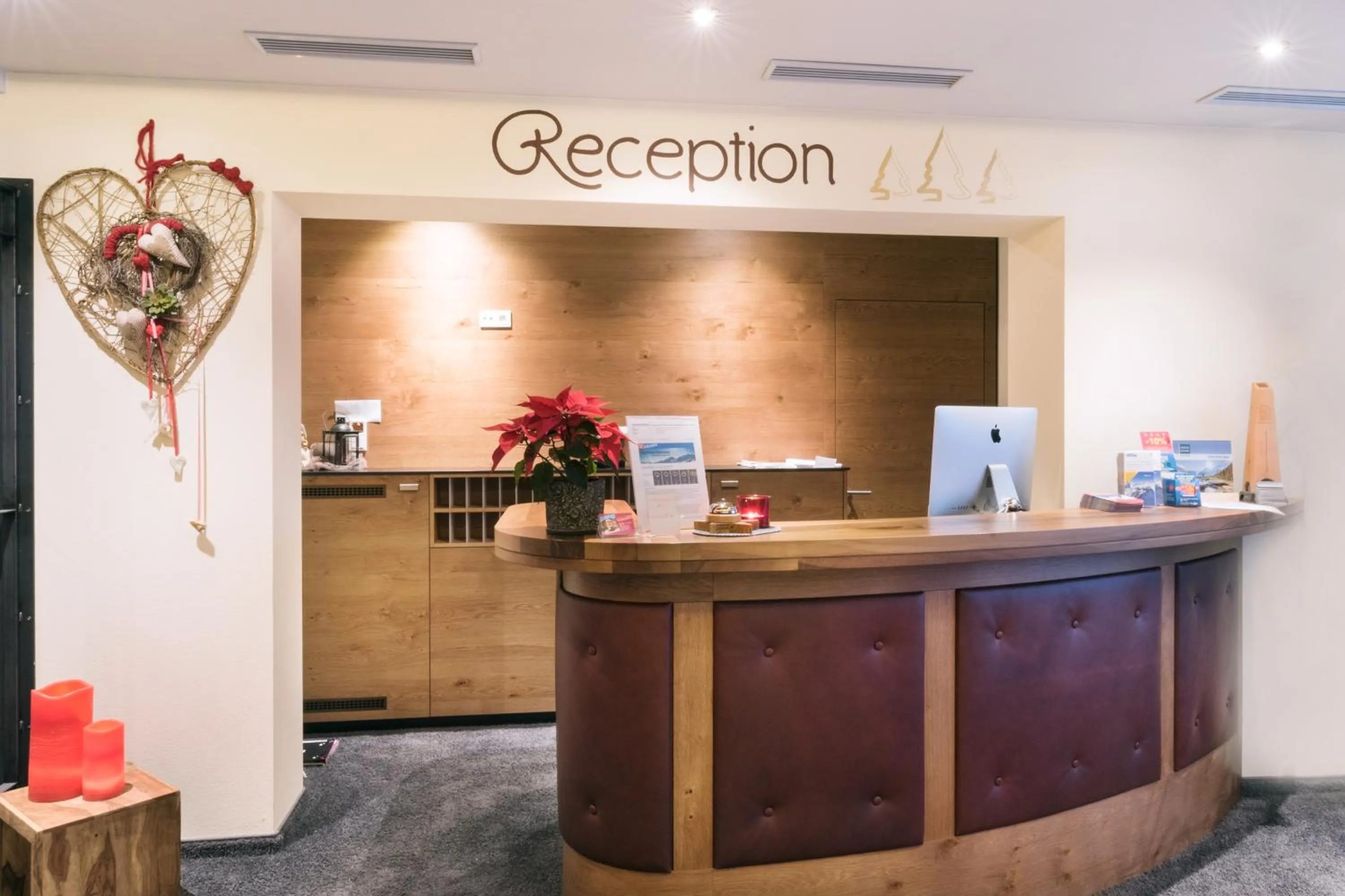 Lobby or reception in Hotel Waldcafe