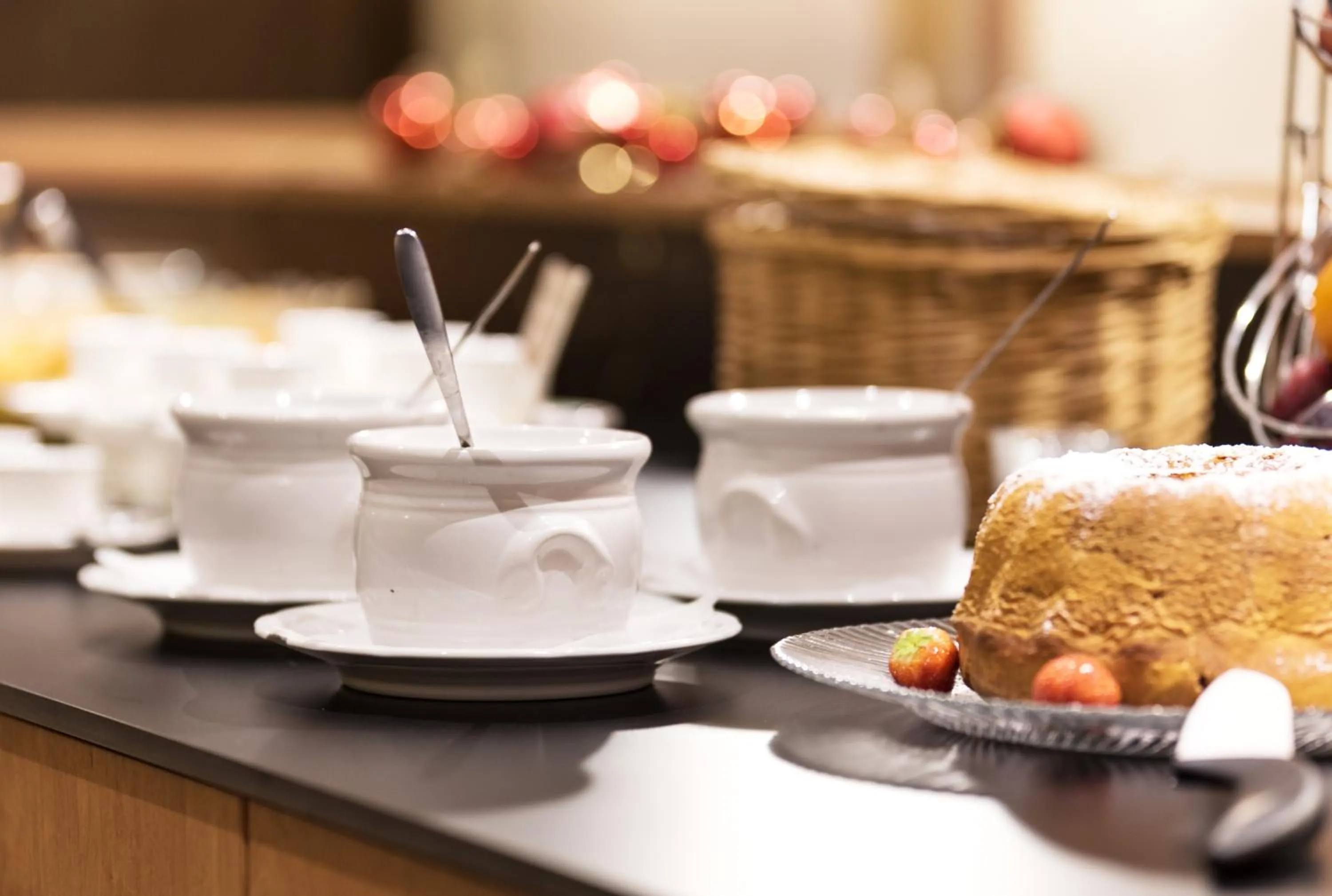 Buffet breakfast in Hotel Waldcafe